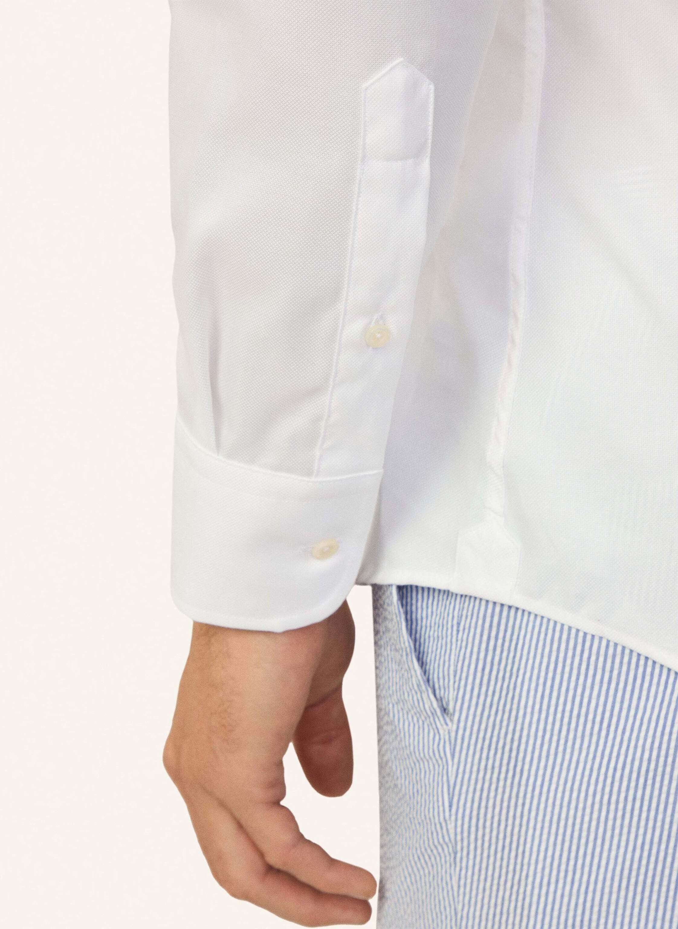 Thumbnail - Hackett London Freizeithemd Royal Ox Bc weiss