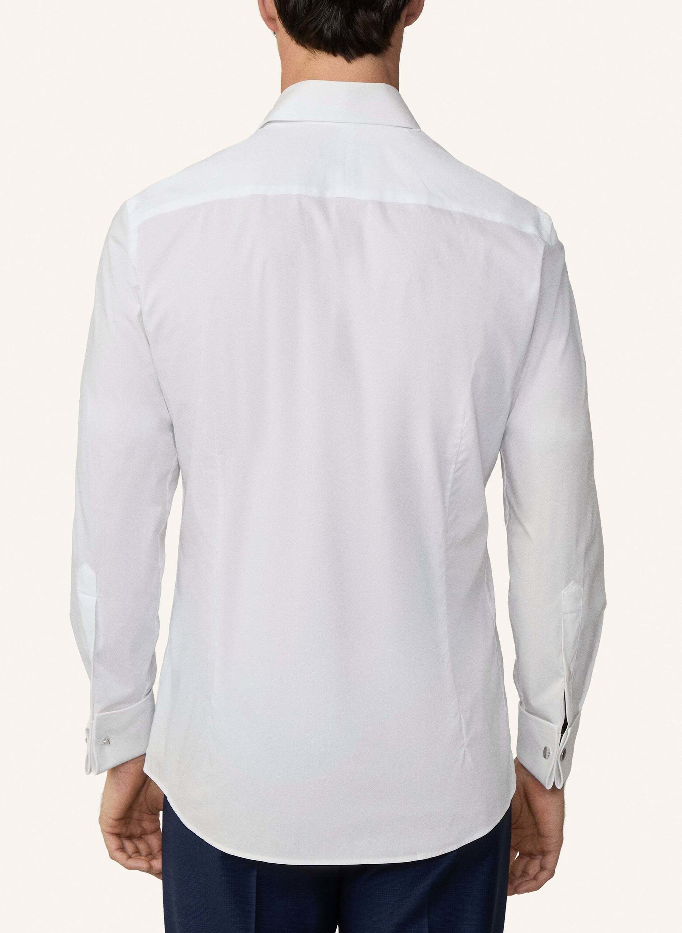 Thumbnail - Hackett London Freizeithemd Stretch Pop Dc weiss