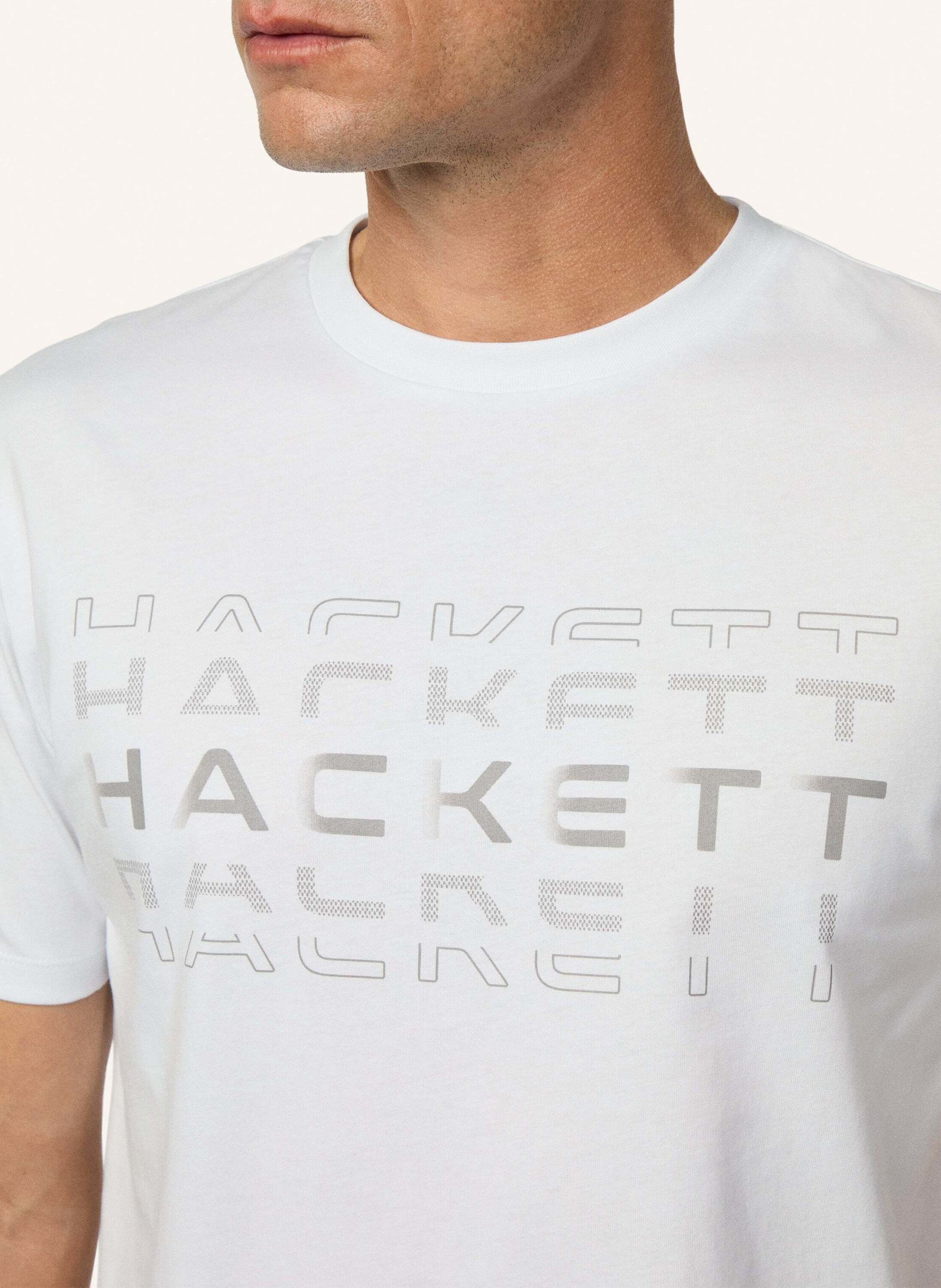 Thumbnail - Hackett London T-Shirt Hs Club Tee weiss