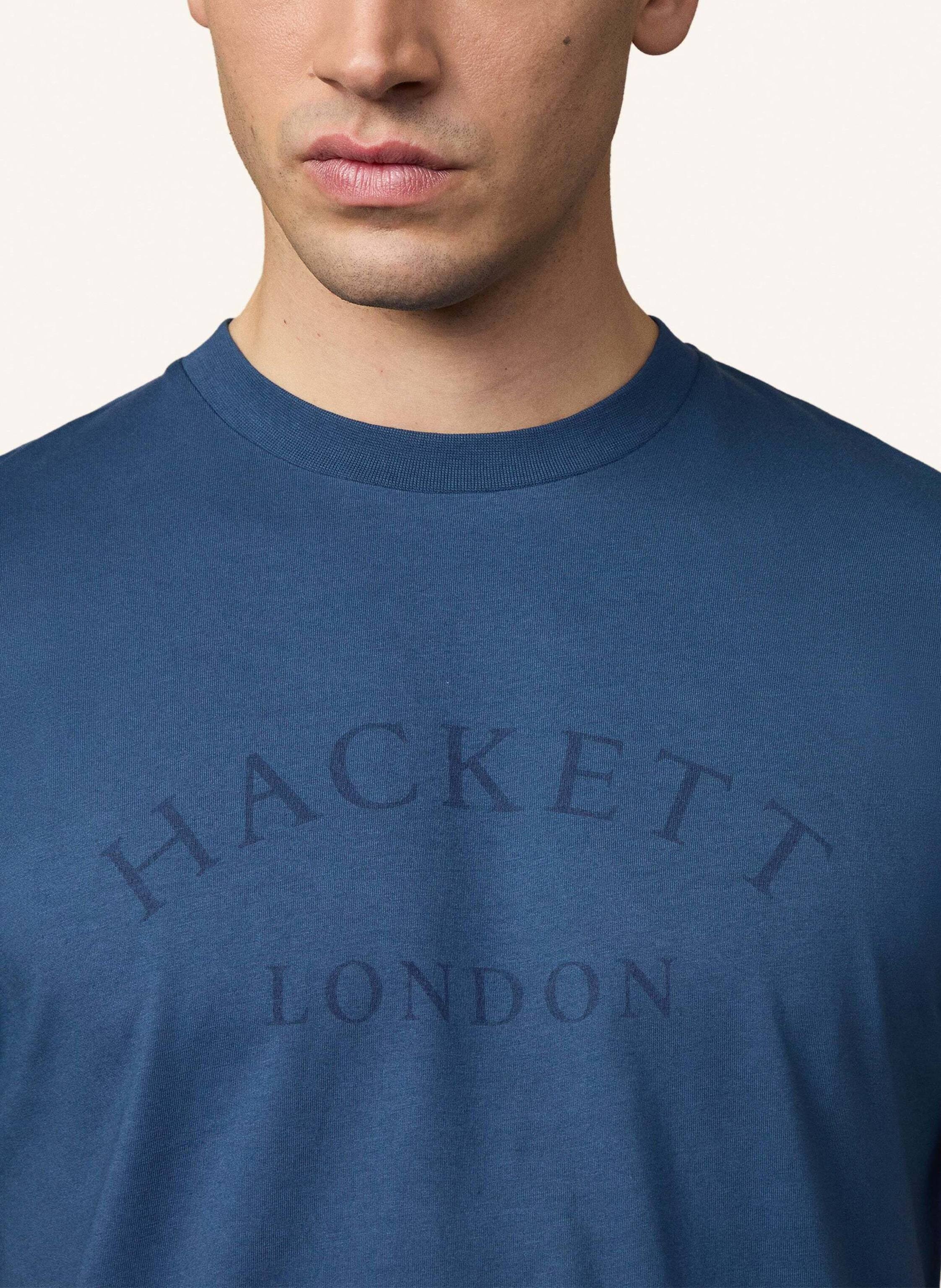 Thumbnail - Hackett London T-Shirt Heritage Ess Tee blau
