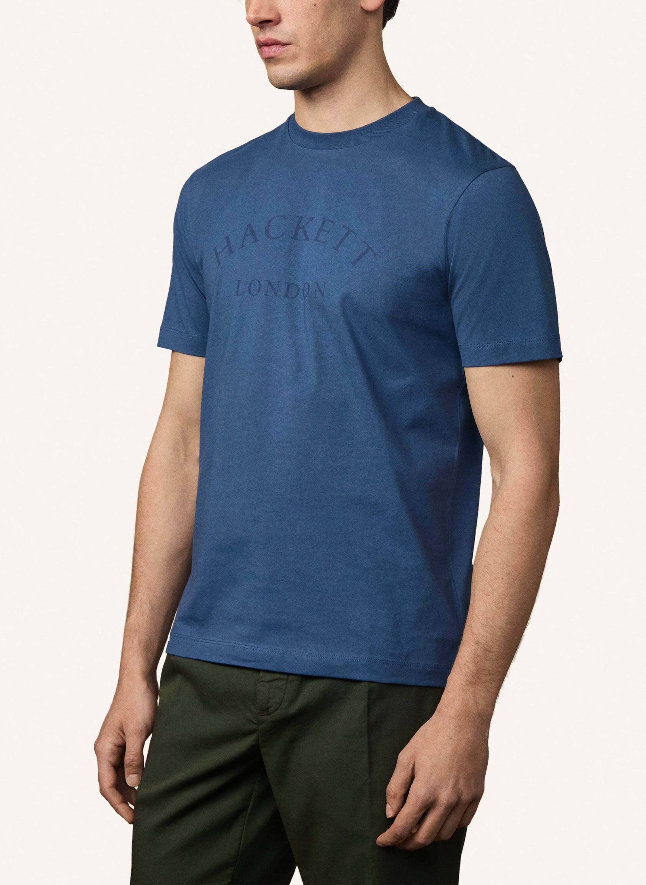 Thumbnail - Hackett London T-Shirt Heritage Ess Tee blau