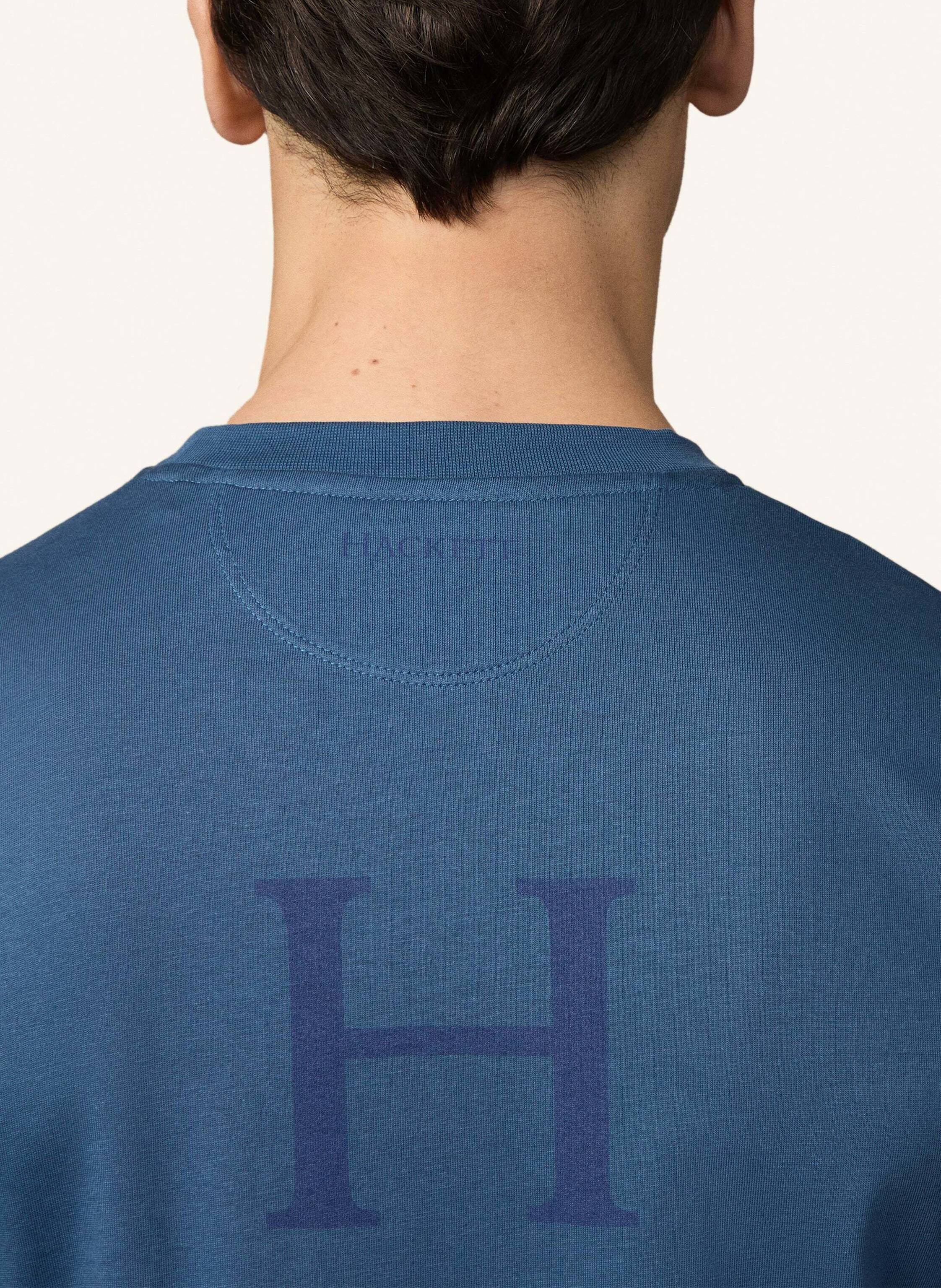 Thumbnail - Hackett London T-Shirt Heritage Rally Ujk T blau
