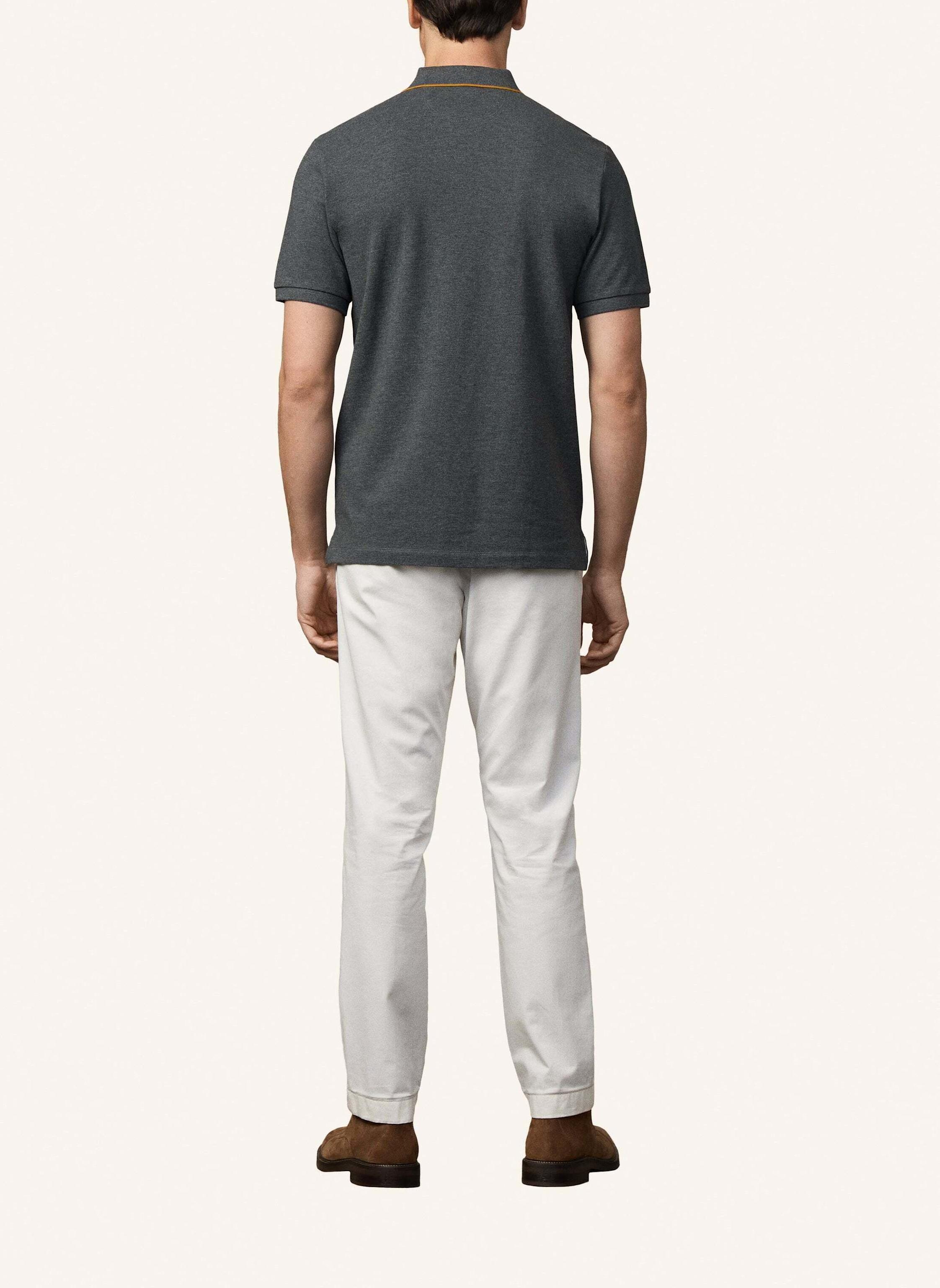 Thumbnail - Hackett London Poloshirt Heritage Crest  Logo grau