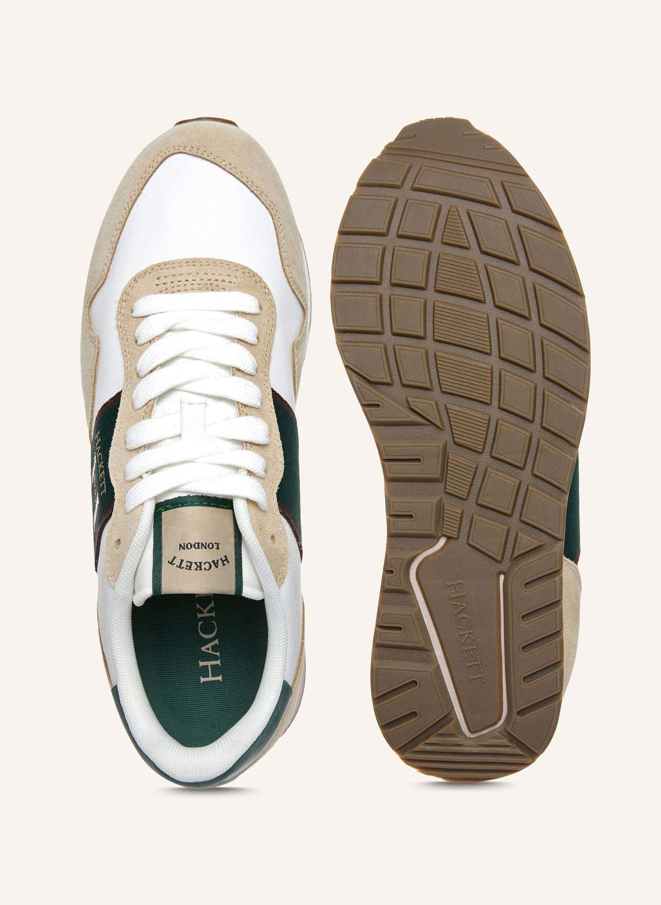 Thumbnail - Hackett London Sportschuhe Keston Tape weiss