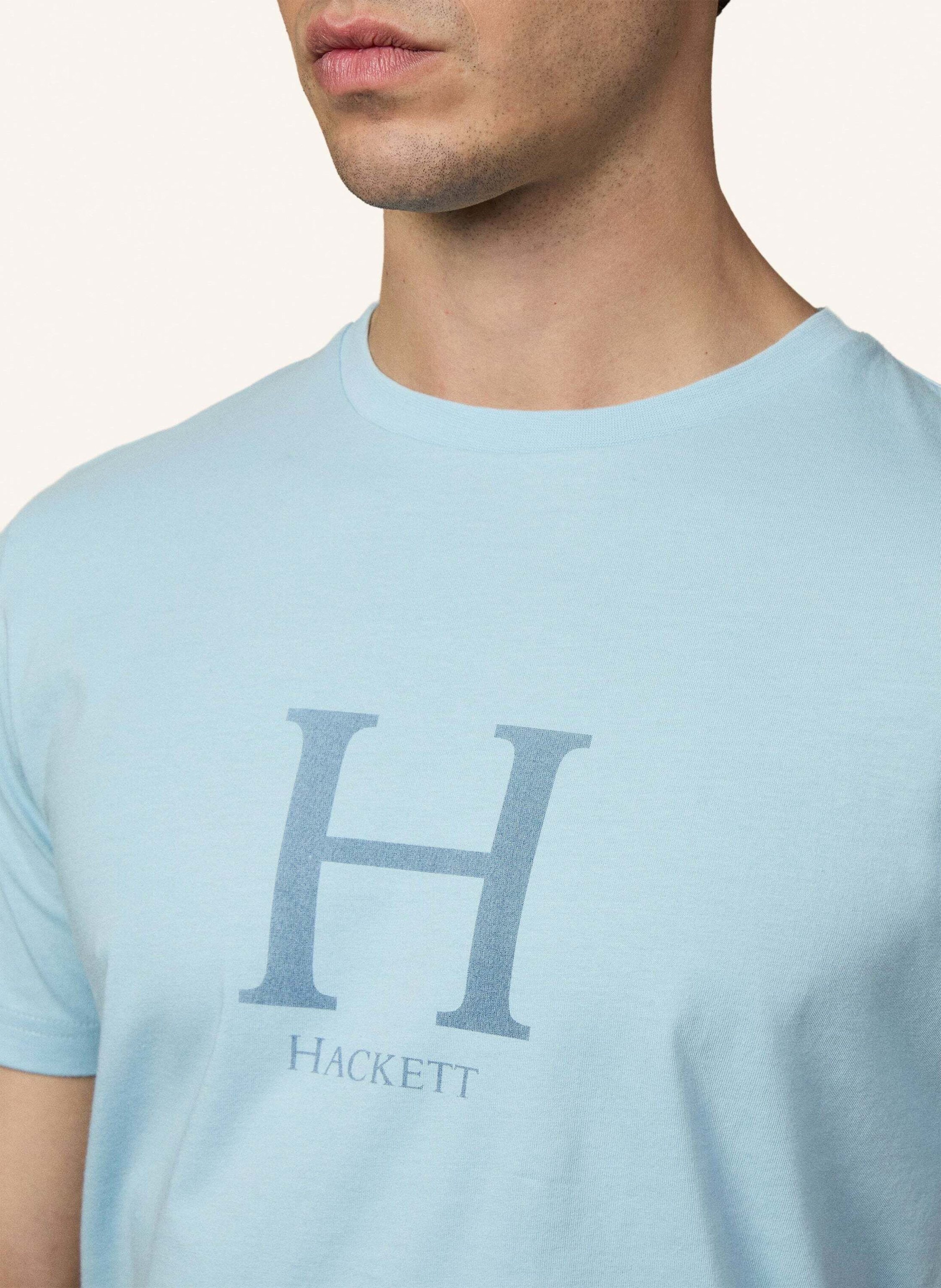 Thumbnail - Hackett London T-Shirt Heritage H Tee blau