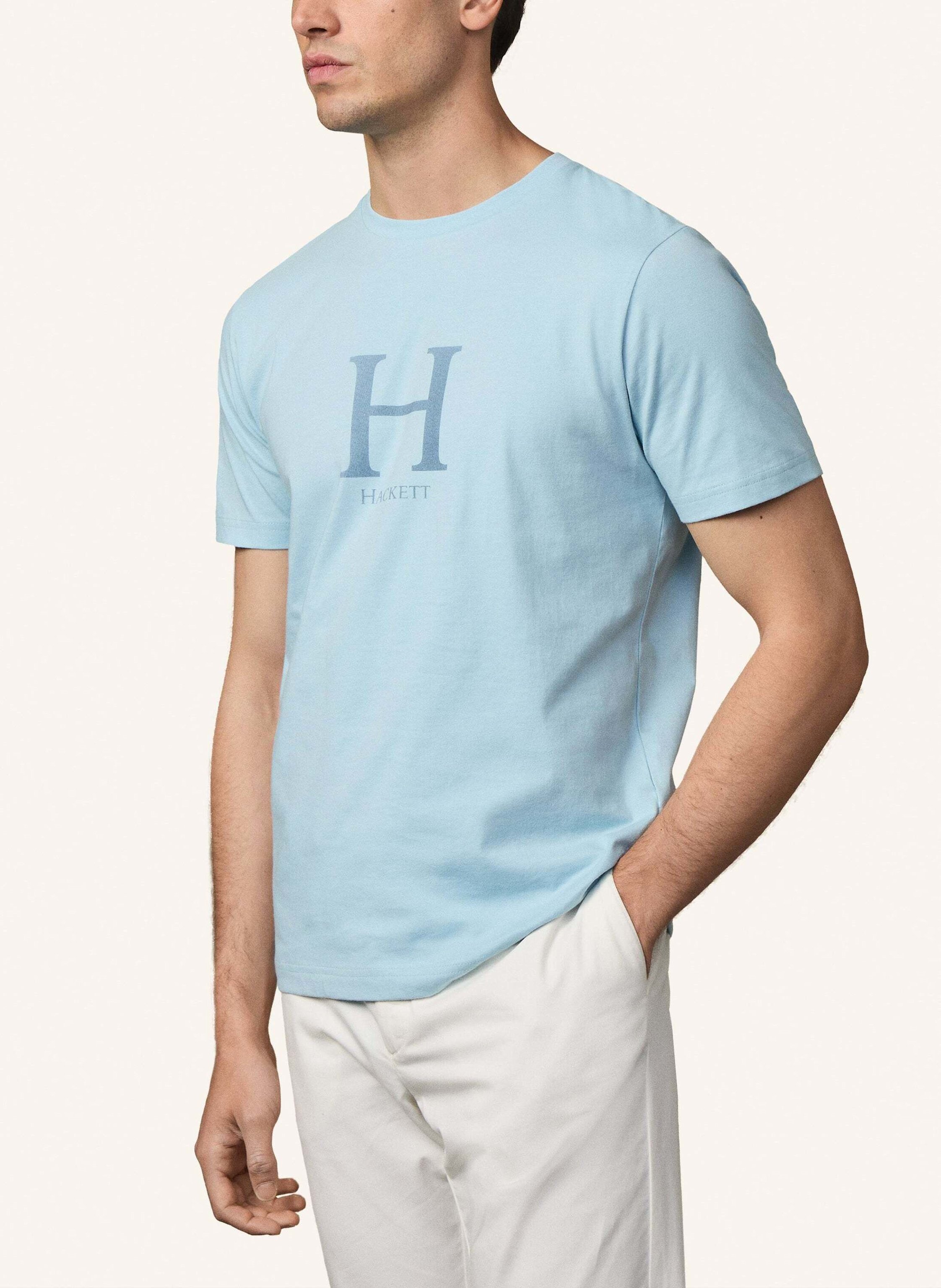 Thumbnail - Hackett London T-Shirt Heritage H Tee blau