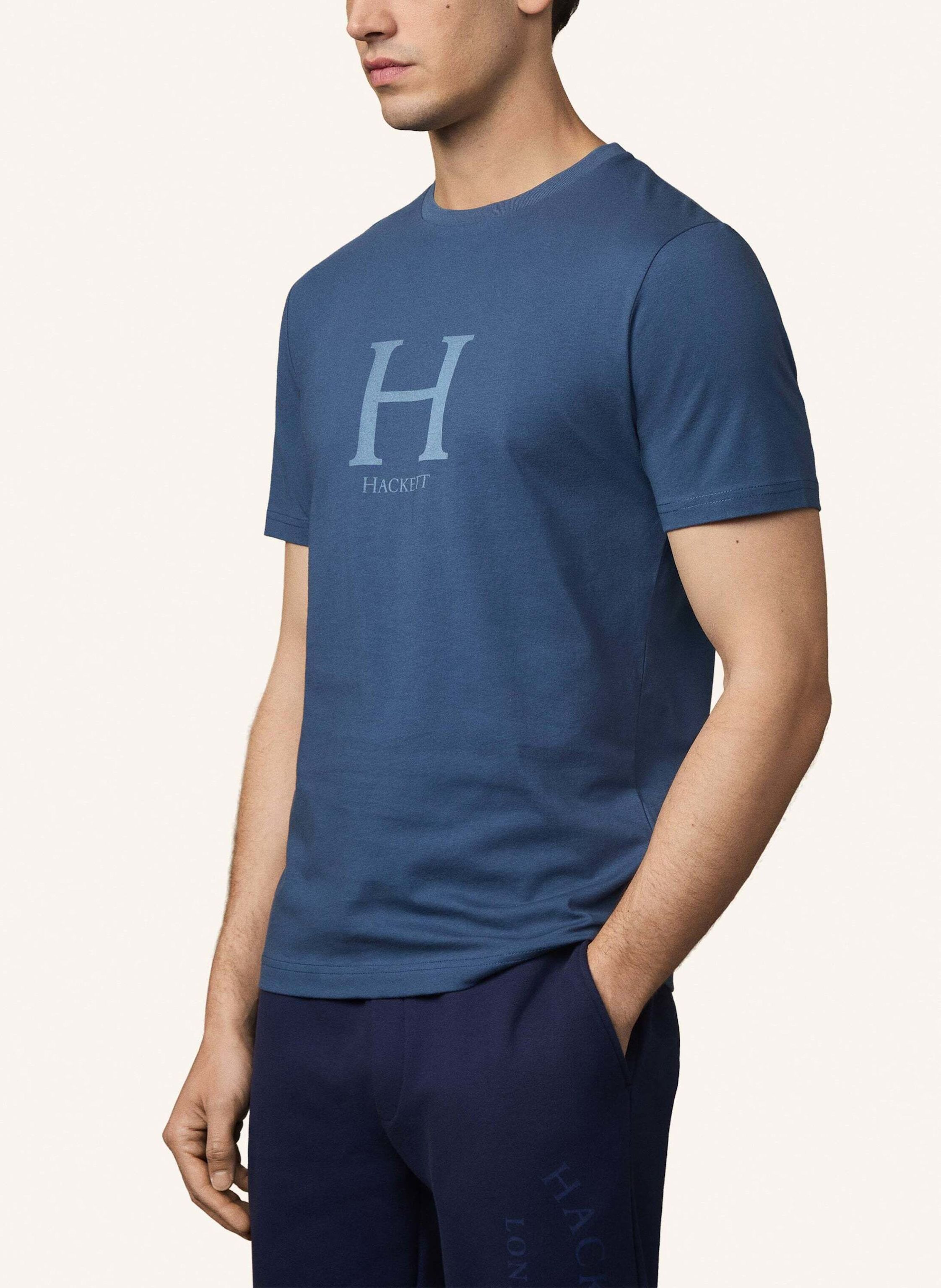Thumbnail - Hackett London T-Shirt Heritage H Tee blau