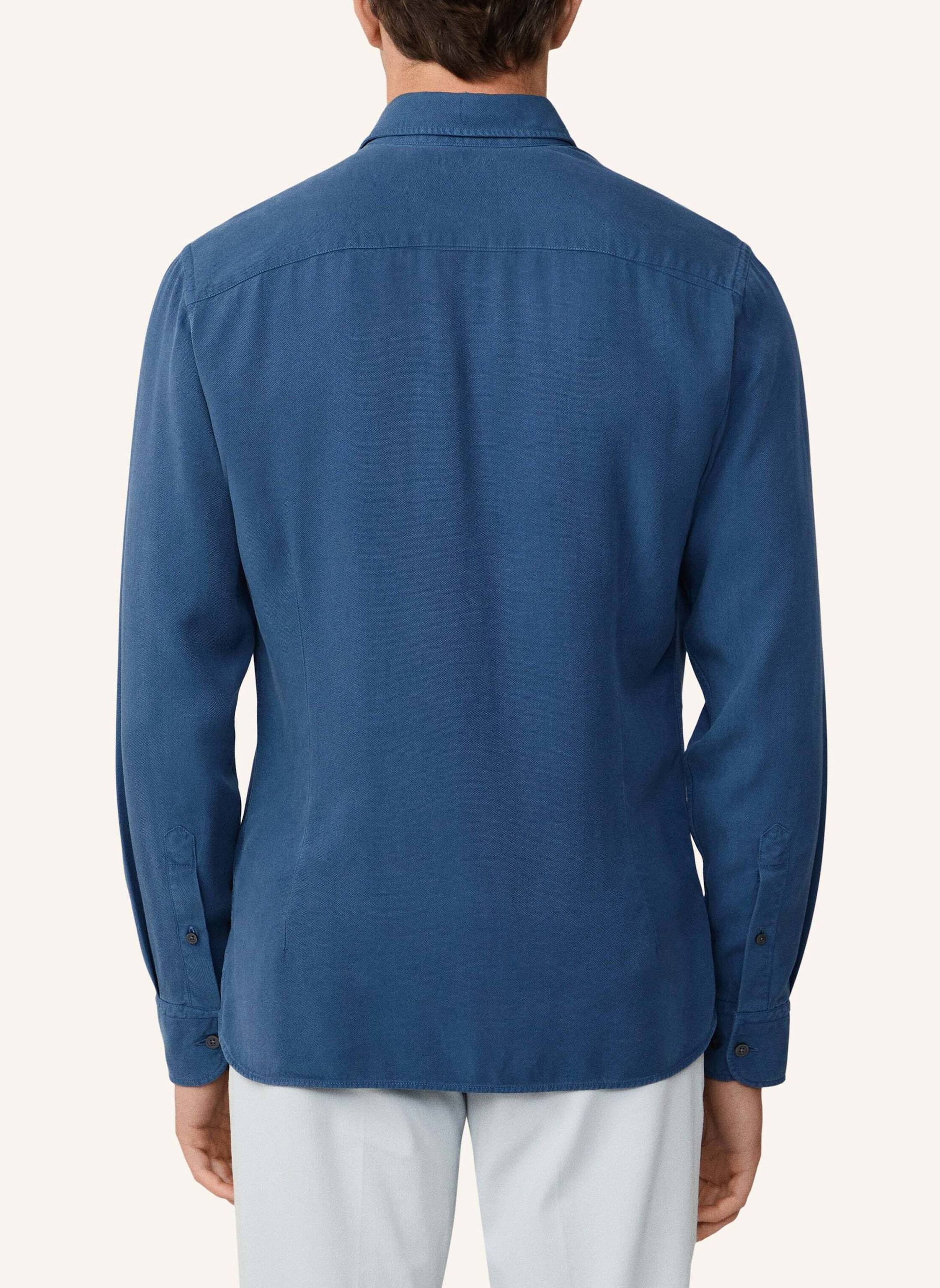 Thumbnail - Hackett London Freizeithemd Gmd Texture blau