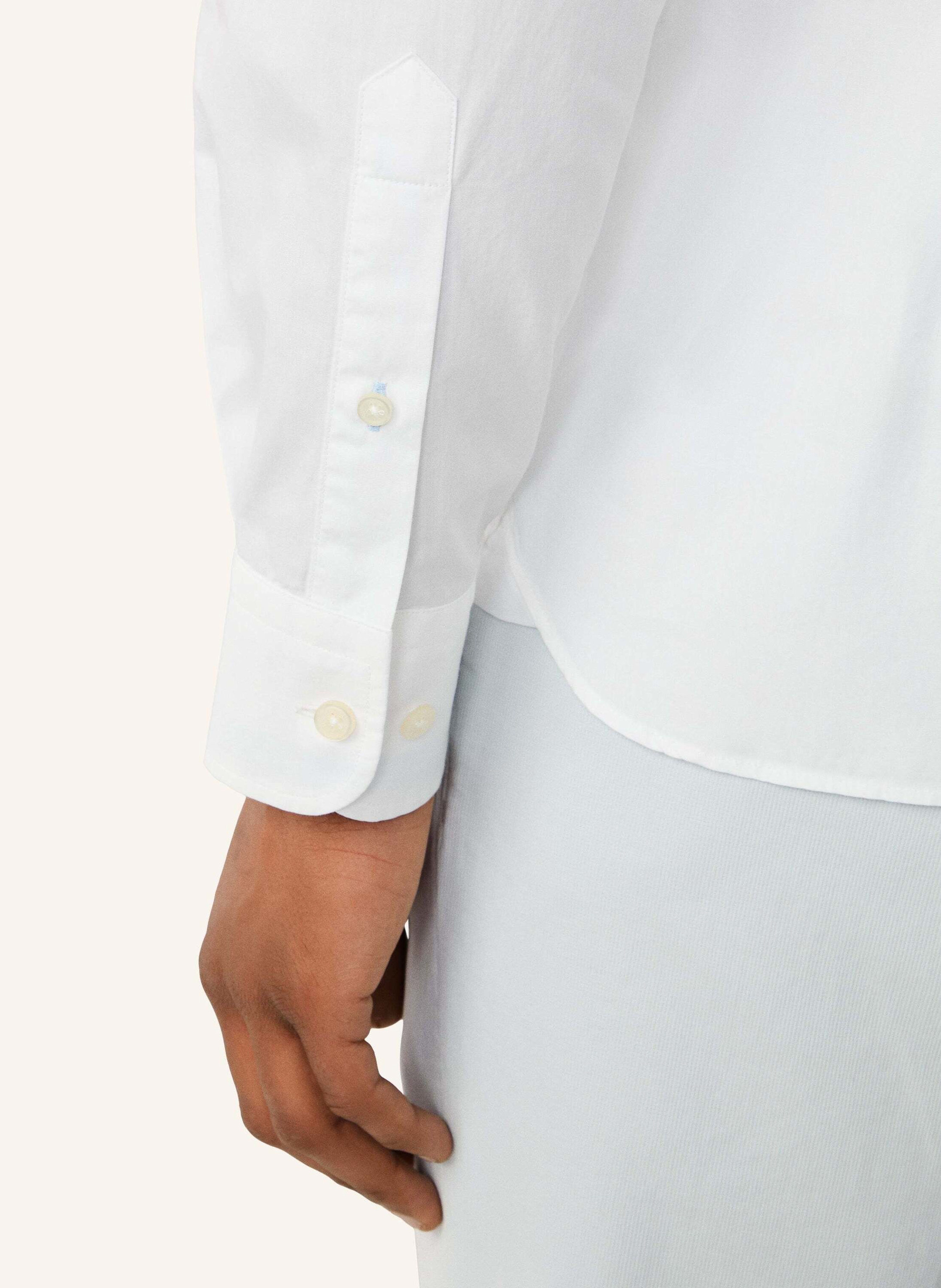 Thumbnail - Hackett London Freizeithemd Texture Eng Stripe weiss