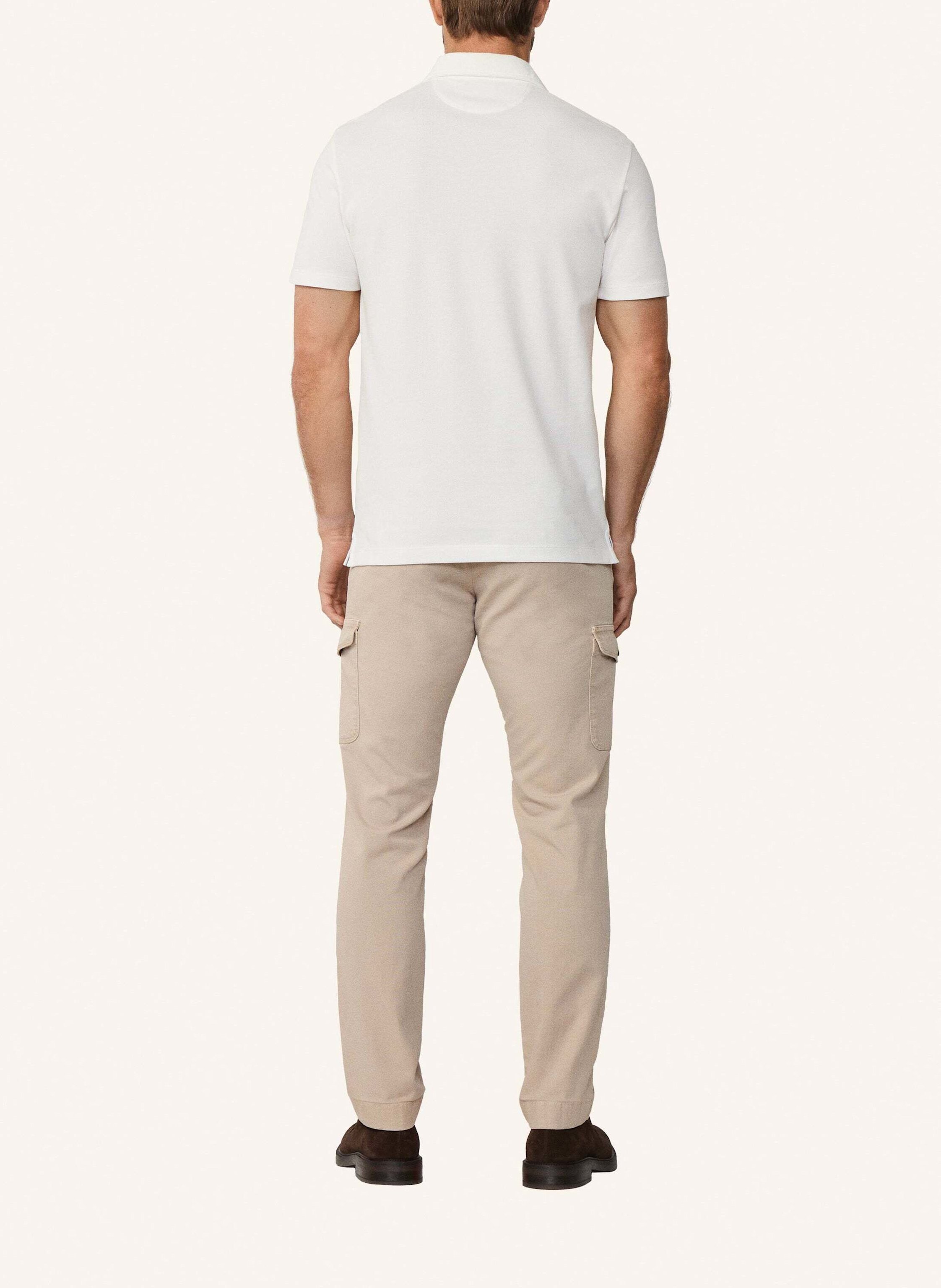 Thumbnail - Hackett London Poloshirt Selvedge Knit Plkt weiss