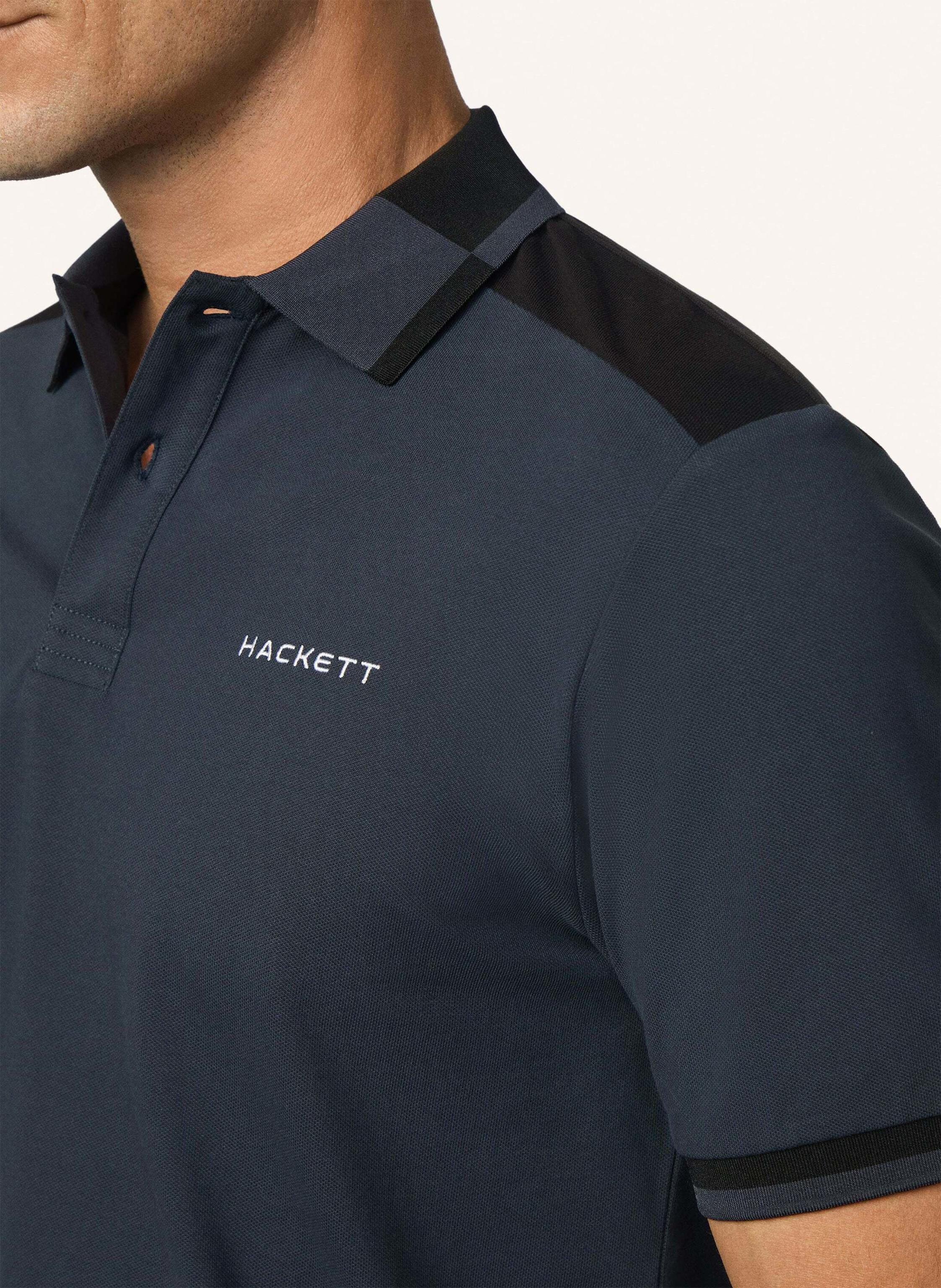 Thumbnail - Hackett London Poloshirt Hs City Block Polo grau
