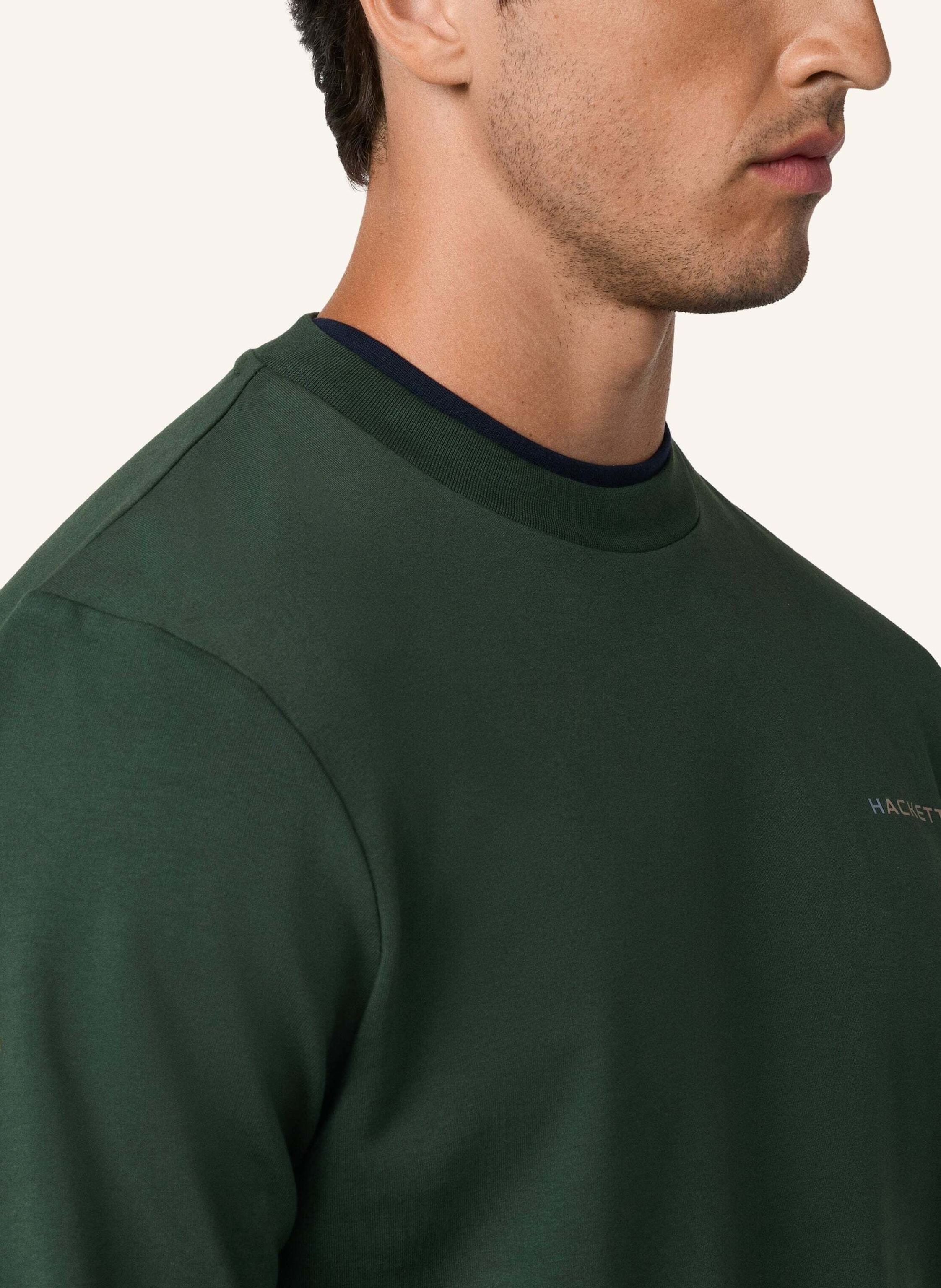Thumbnail - Hackett London Pullover Hs Essential Crew gruen