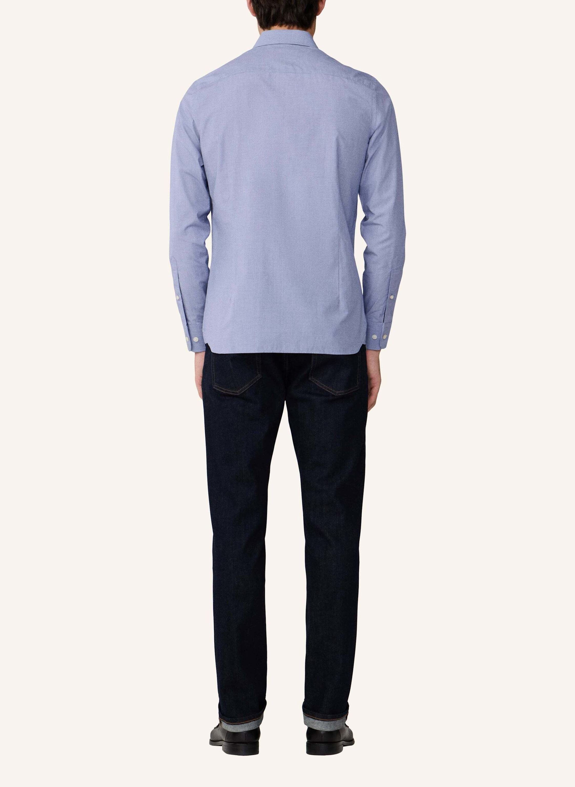 Thumbnail - Hackett London Freizeithemd Mini Puppytooth blau