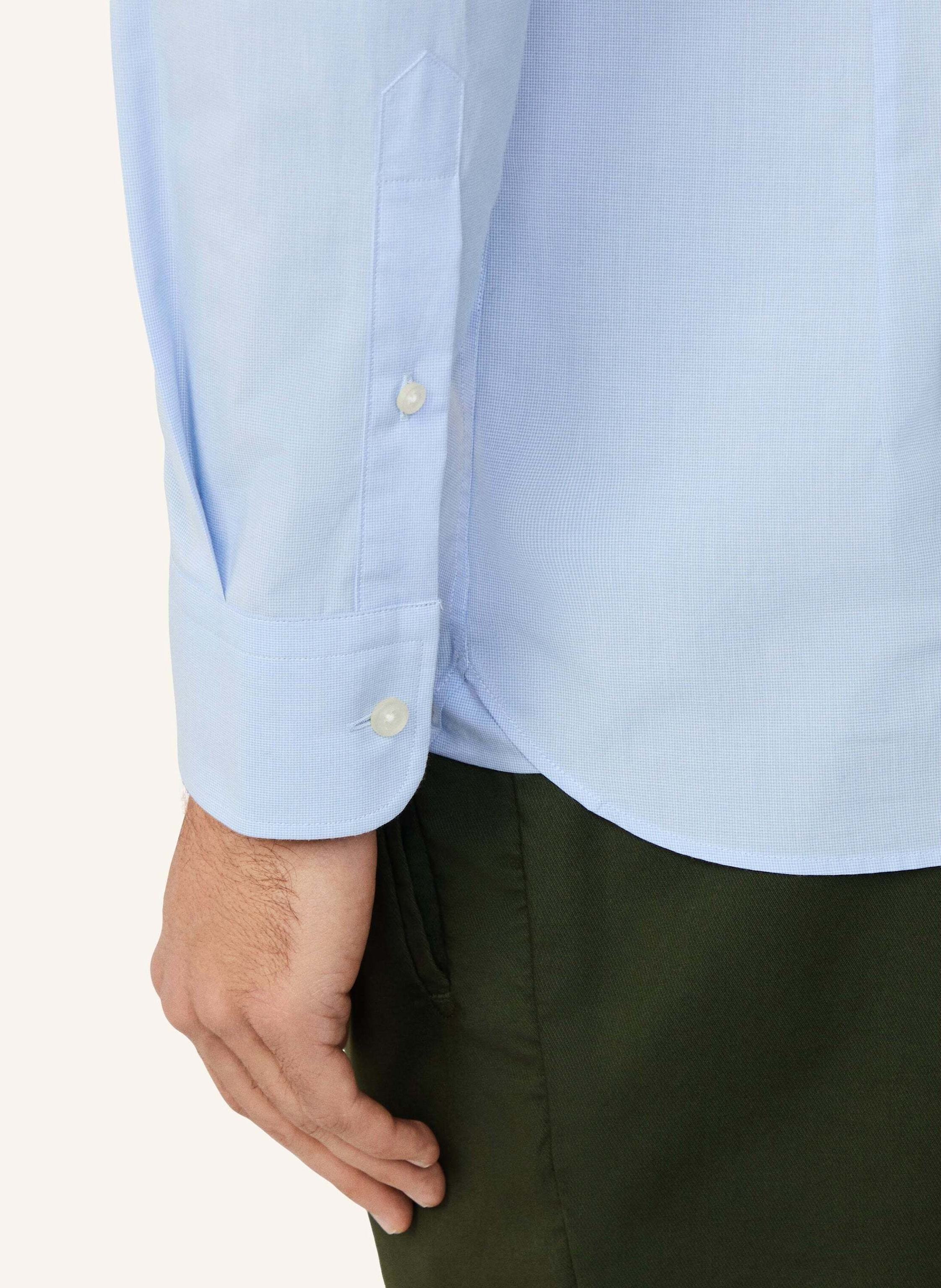 Thumbnail - Hackett London Freizeithemd Mini Puppytooth blau