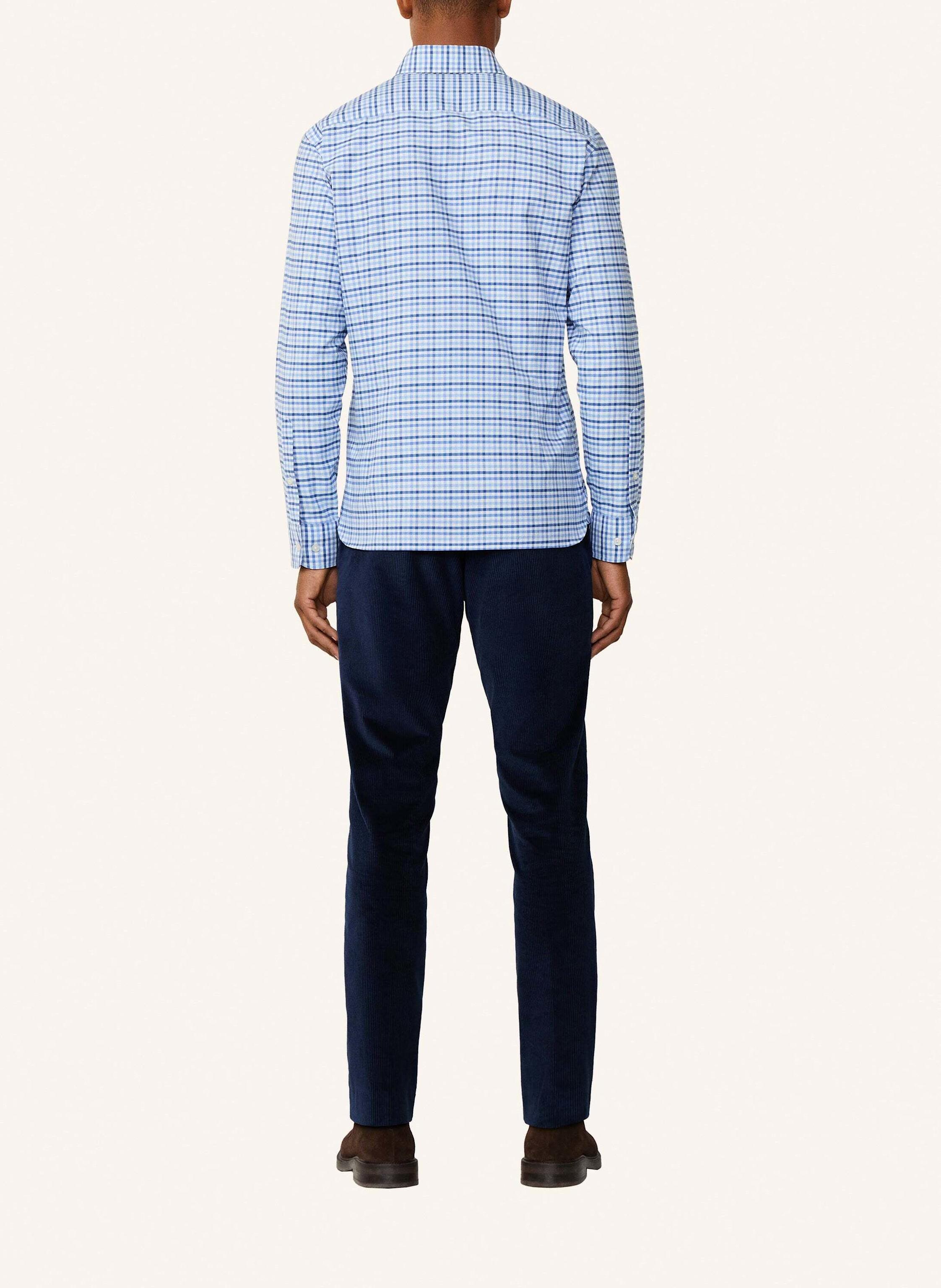 Thumbnail - Hackett London Freizeithemd Three Color Gingham blau