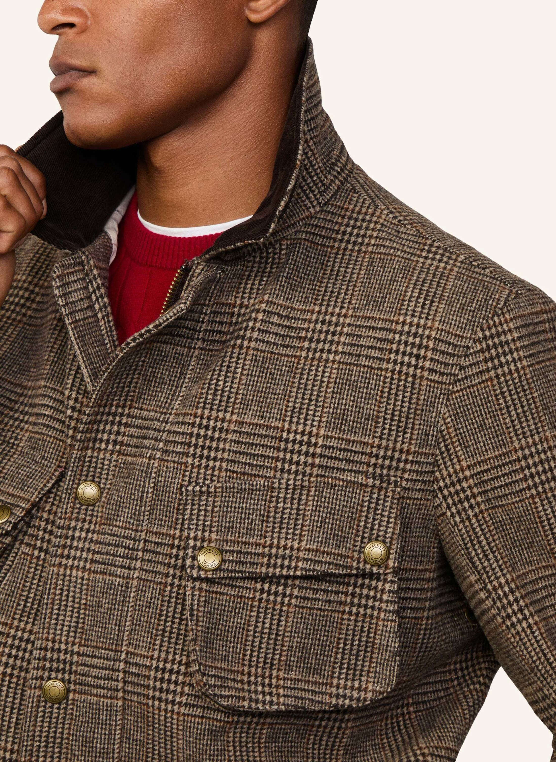 Thumbnail - Hackett London Fieldjacket Country Velo Jkt braun