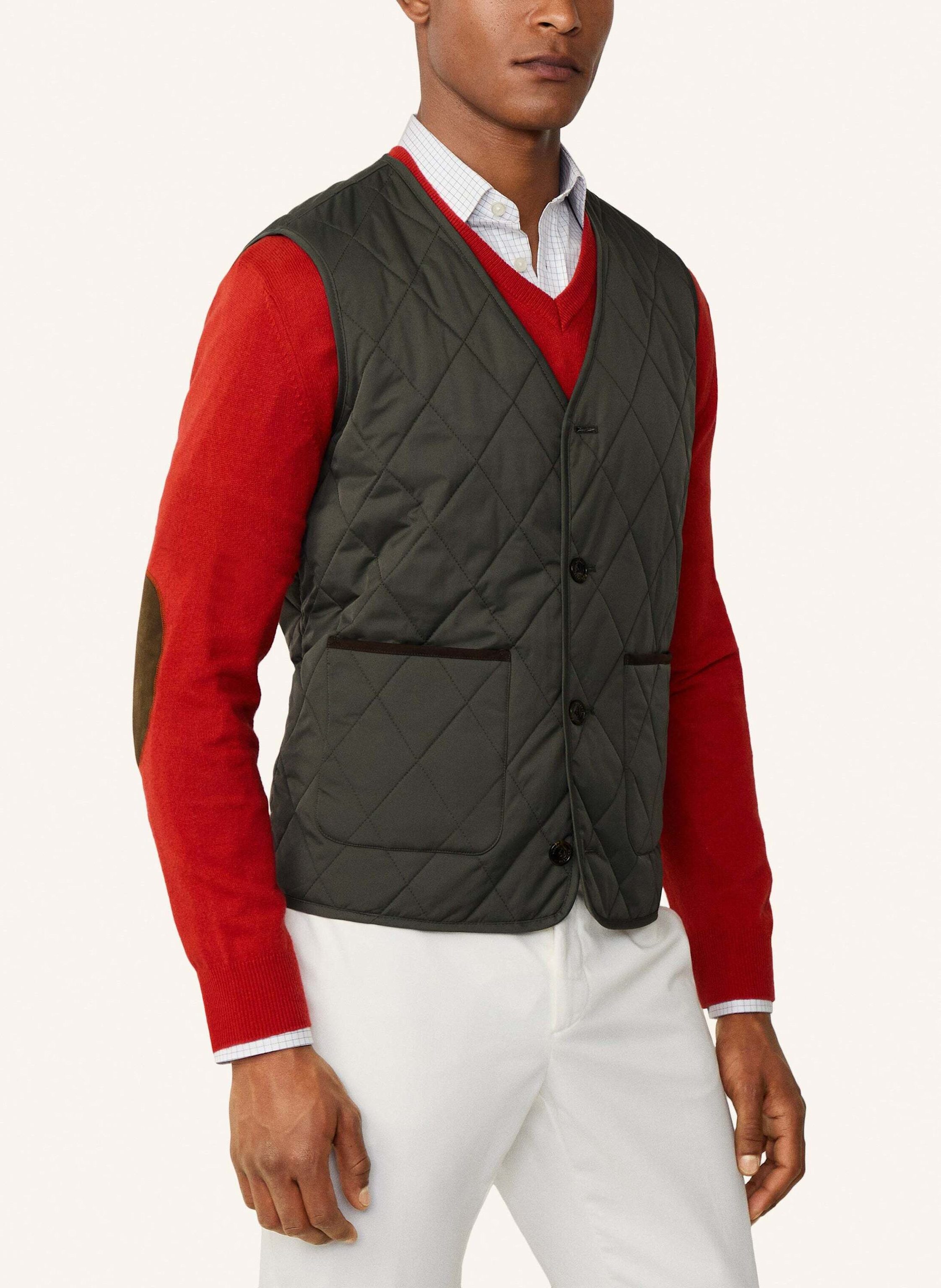 Thumbnail - Hackett London Gilet Paddock Vest gruen
