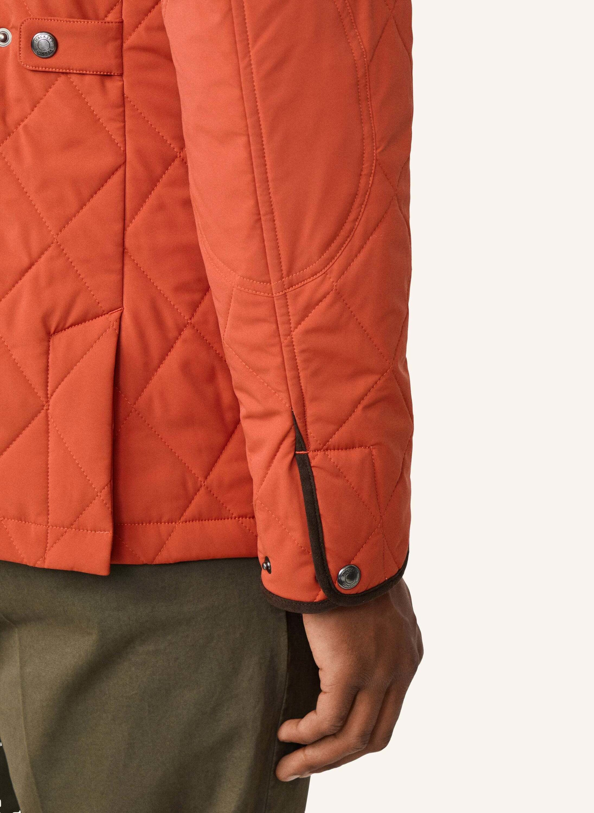 Thumbnail - Hackett London Fieldjacket Quilted Jkt orange