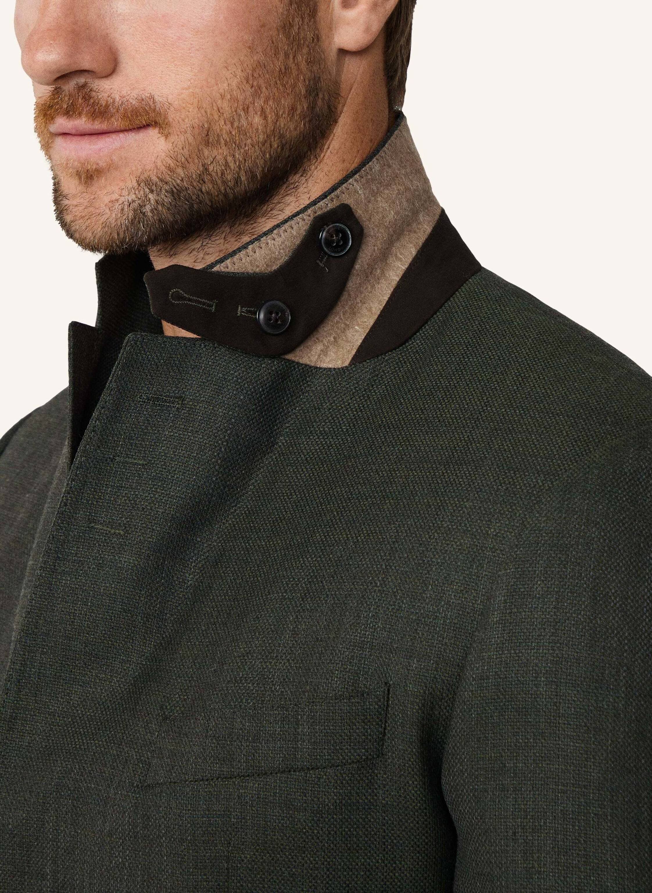 Thumbnail - Hackett London Blazer Textured Zip Out gruen