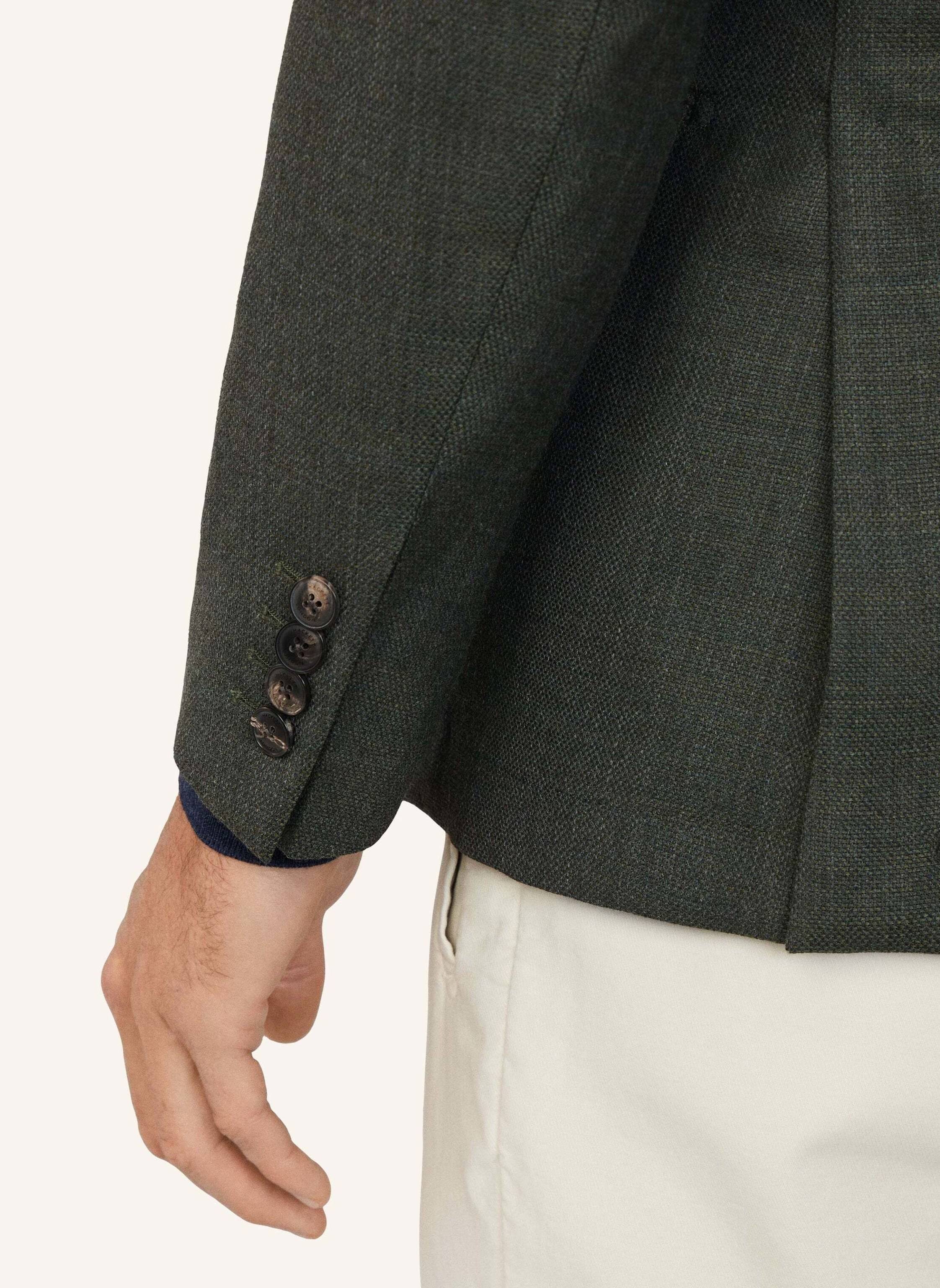 Thumbnail - Hackett London Blazer Textured Zip Out gruen