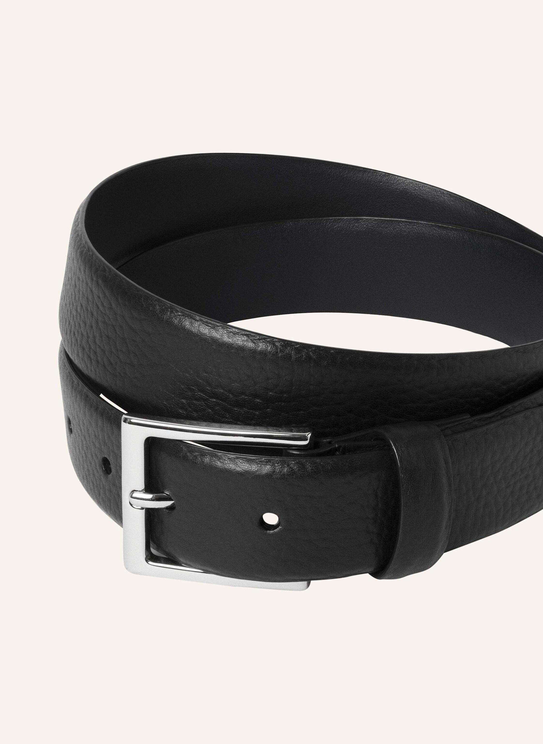 Thumbnail - Hackett London Gürtel 32mm Pebble Belt schwarz