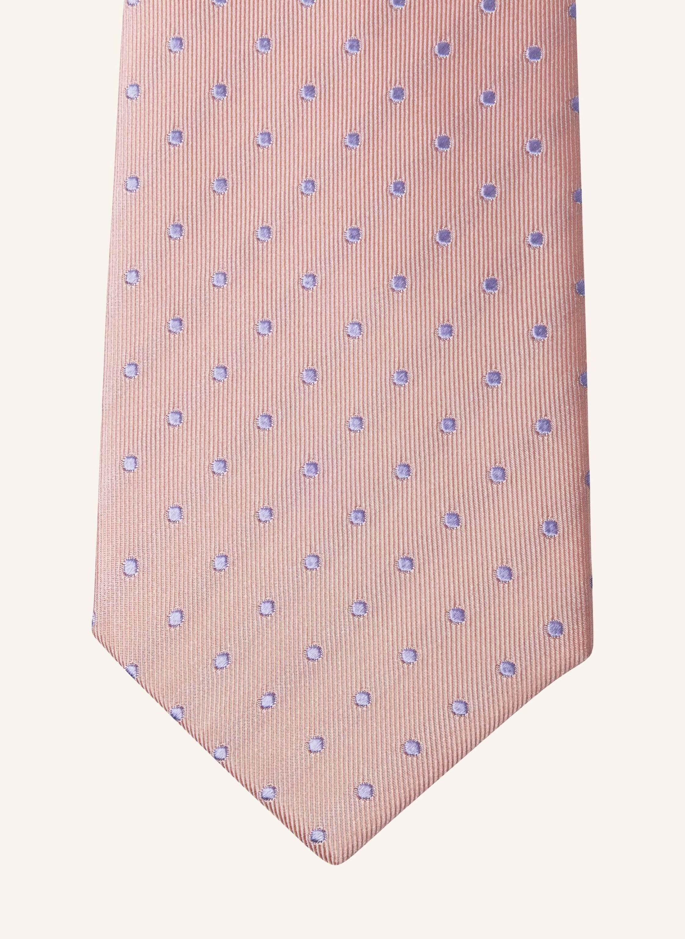 Thumbnail - Hackett London Krawatte Twill Mayfair Dot pink