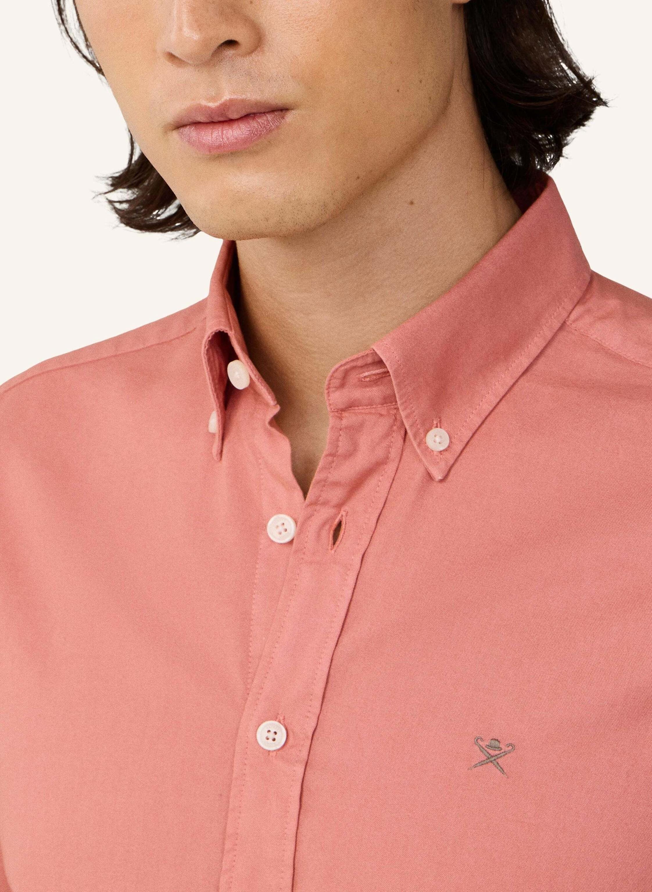 Thumbnail - Hackett London Freizeithemd Ess Gmt Dyed Oxford rosa