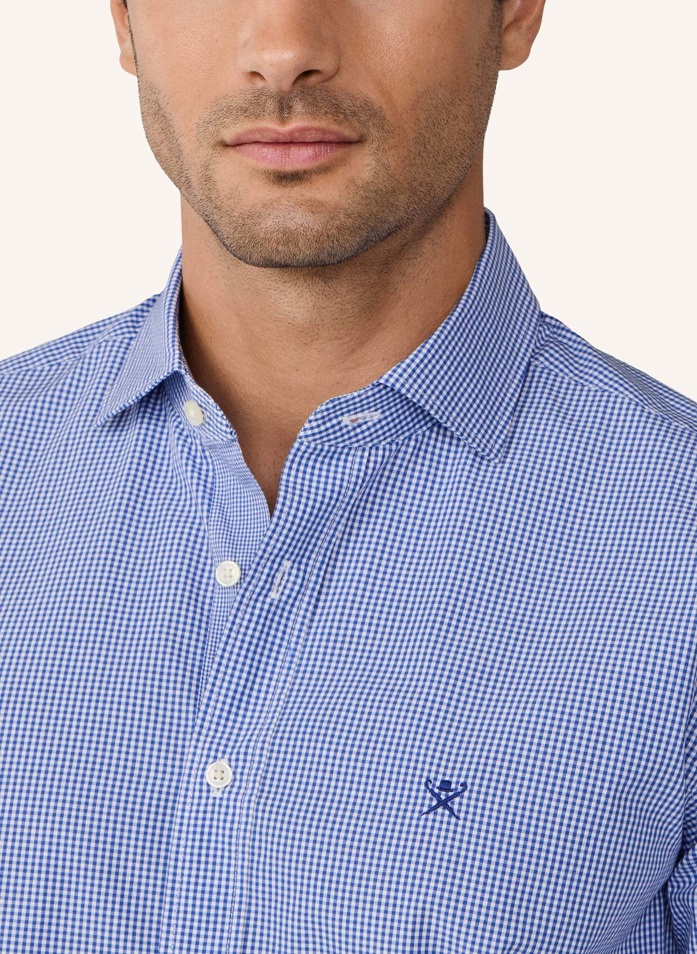 Thumbnail - Hackett London Freizeithemd City Gingham Shirt blau