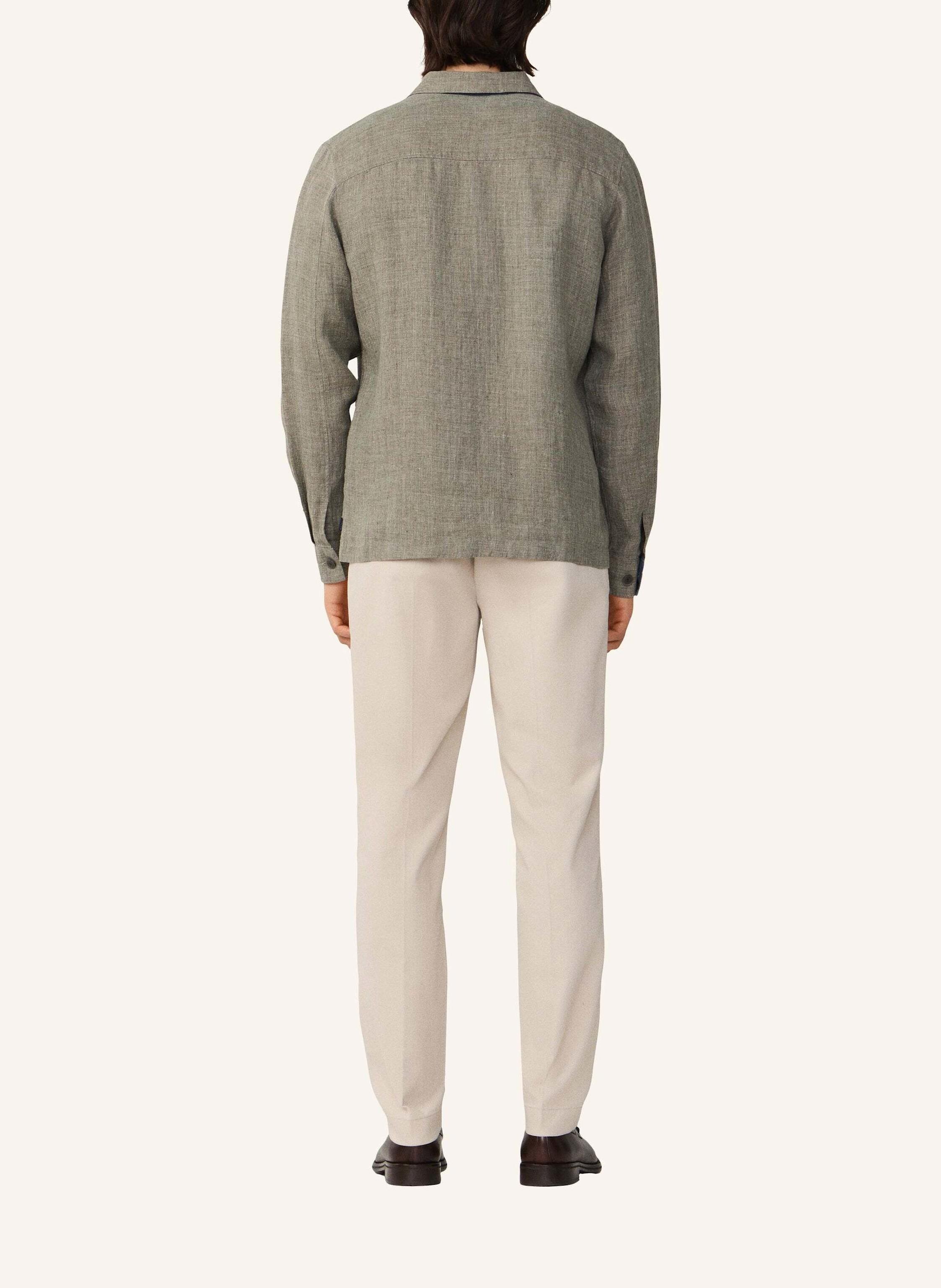 Thumbnail - Hackett London Fieldjacket Linen Blouson O/S gruen