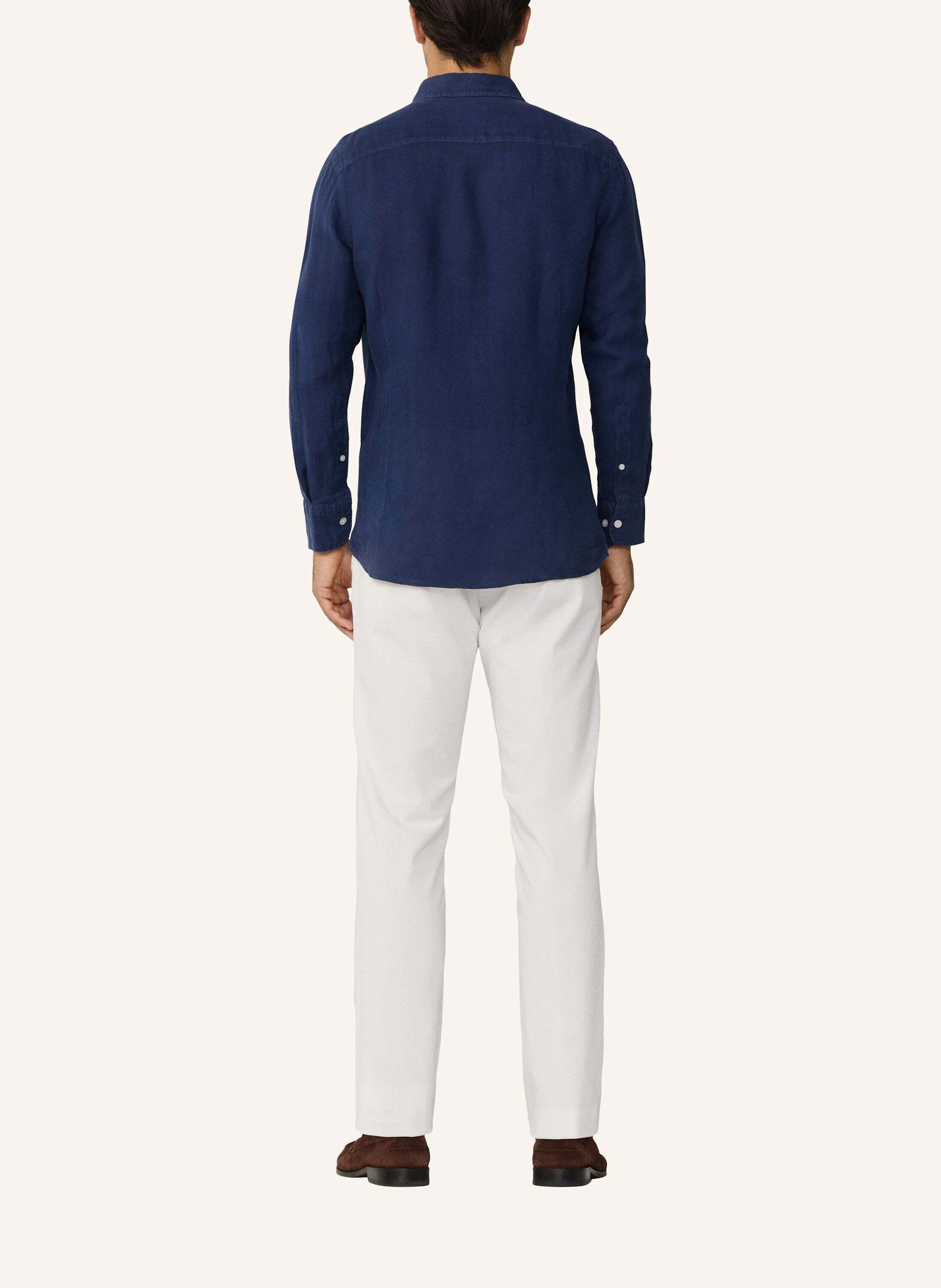 Thumbnail - Hackett London Freizeithemd Ess Gmd Linen Kent blau