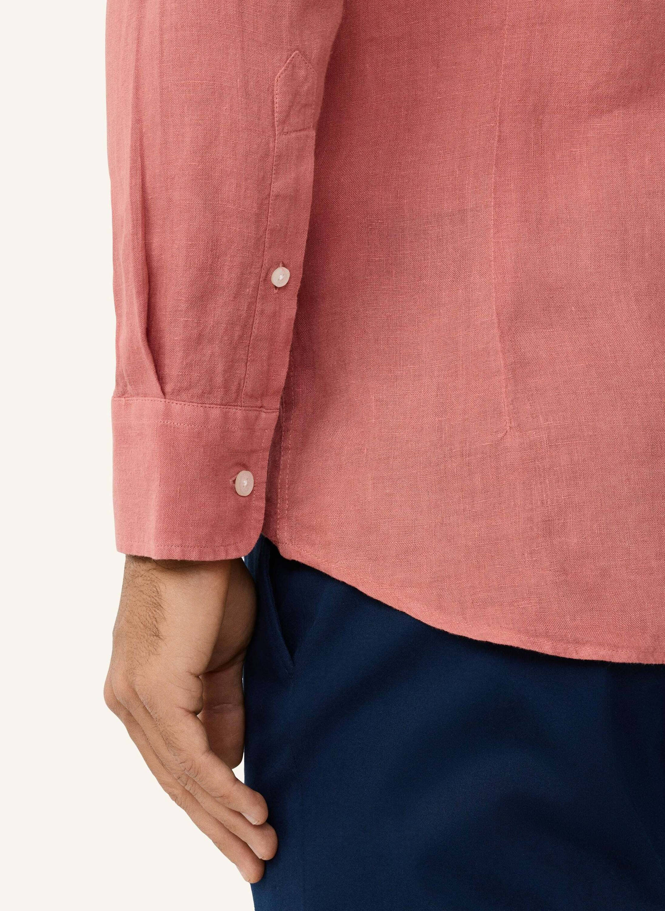 Thumbnail - Hackett London Freizeithemd Ess Gmd Linen Kent rosa