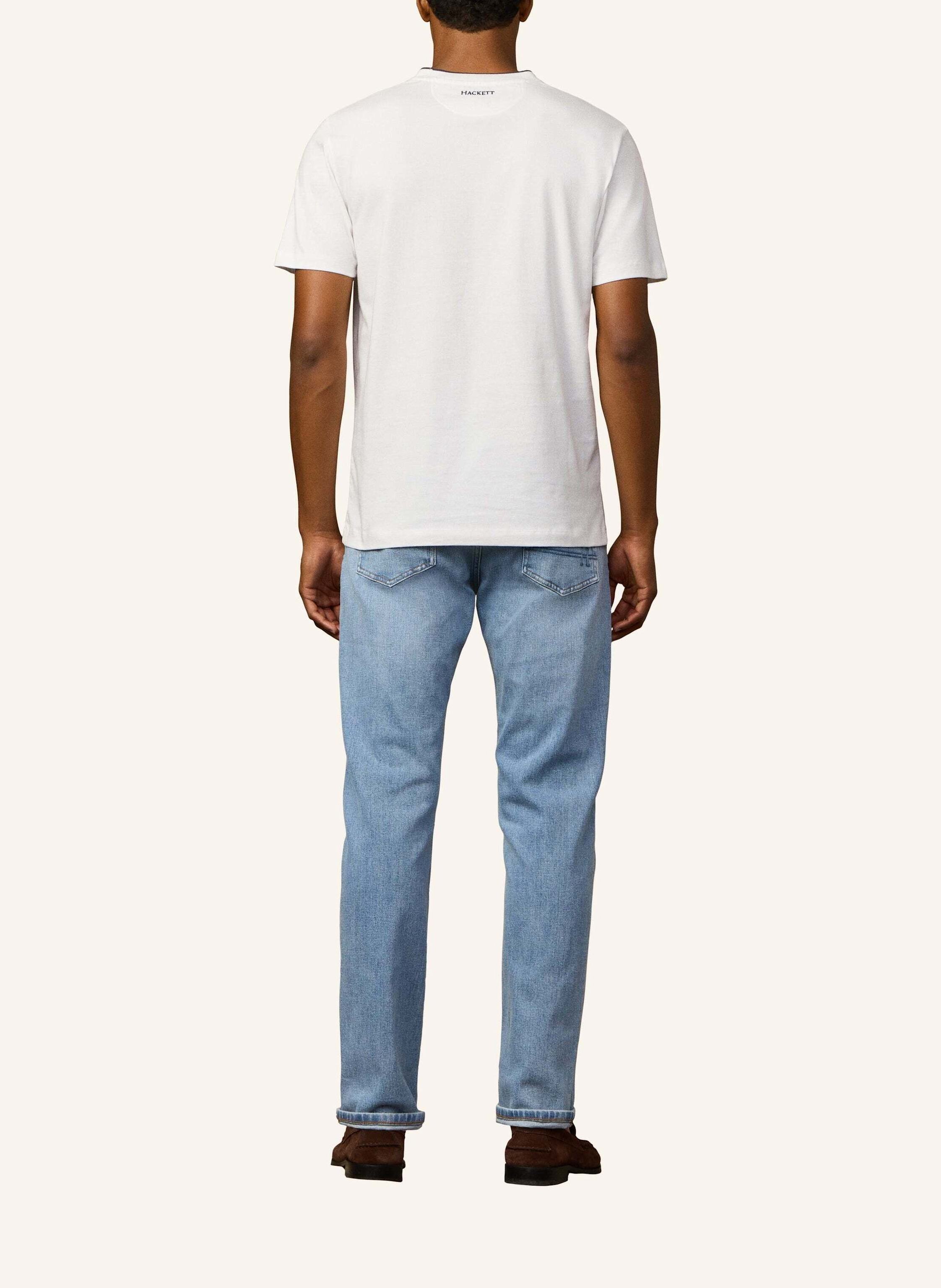 Thumbnail - Hackett London T-Shirt Heritage Nbr Tee weiss