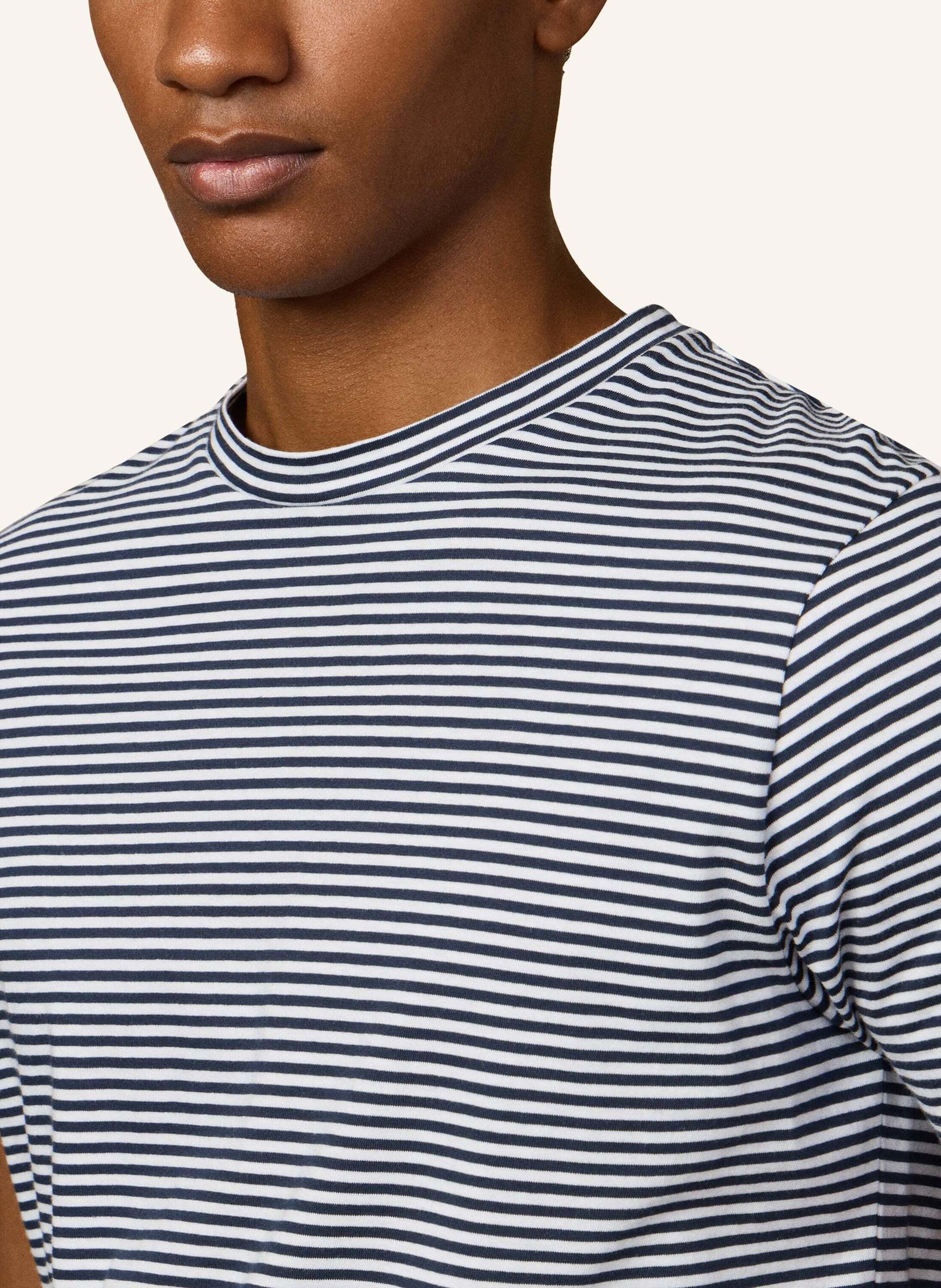 Thumbnail - Hackett London T-Shirt Heritage H Stripe Tee blau