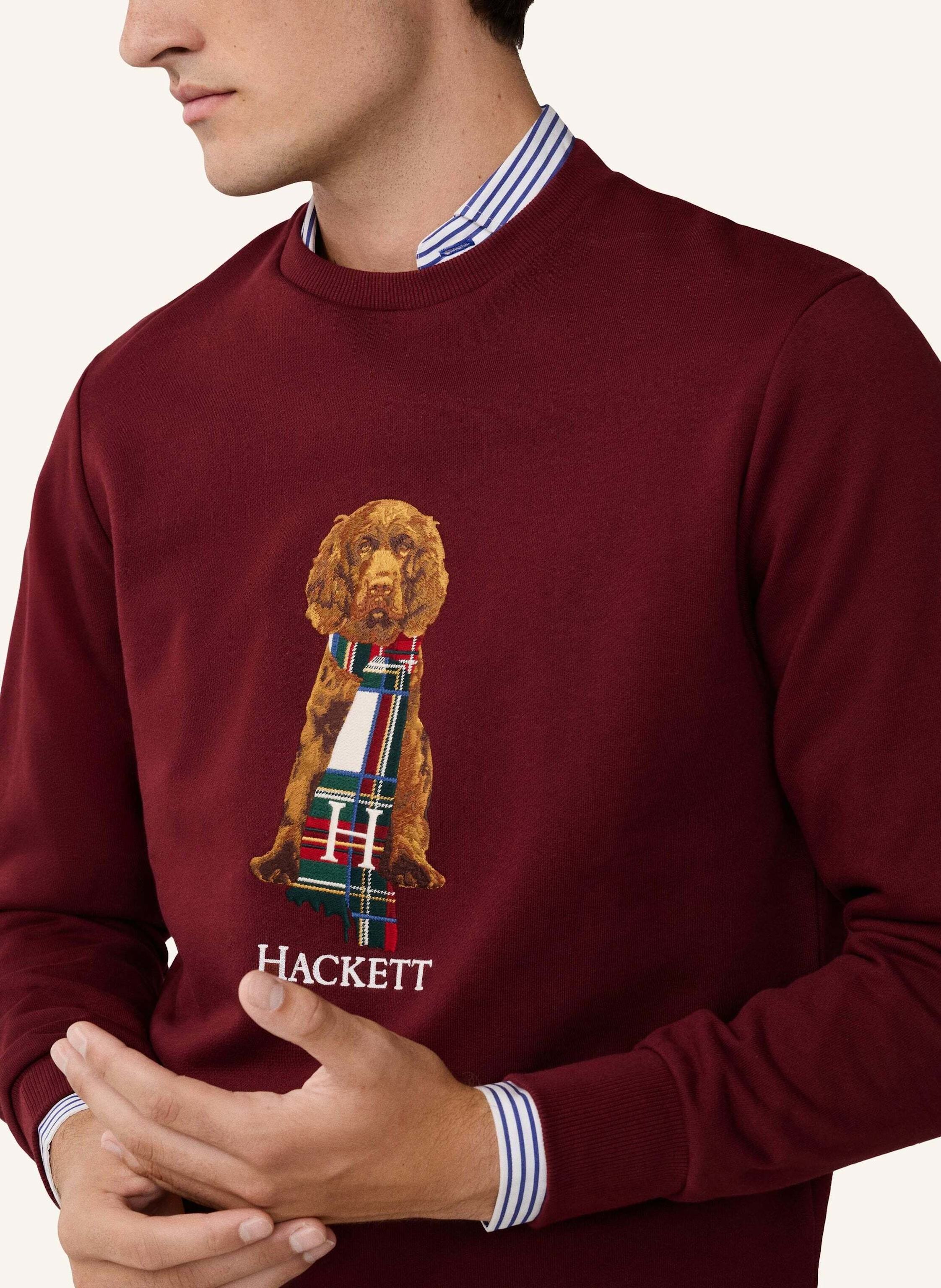 Thumbnail - Hackett London Sweatshirt Heritage Harry Crew rot