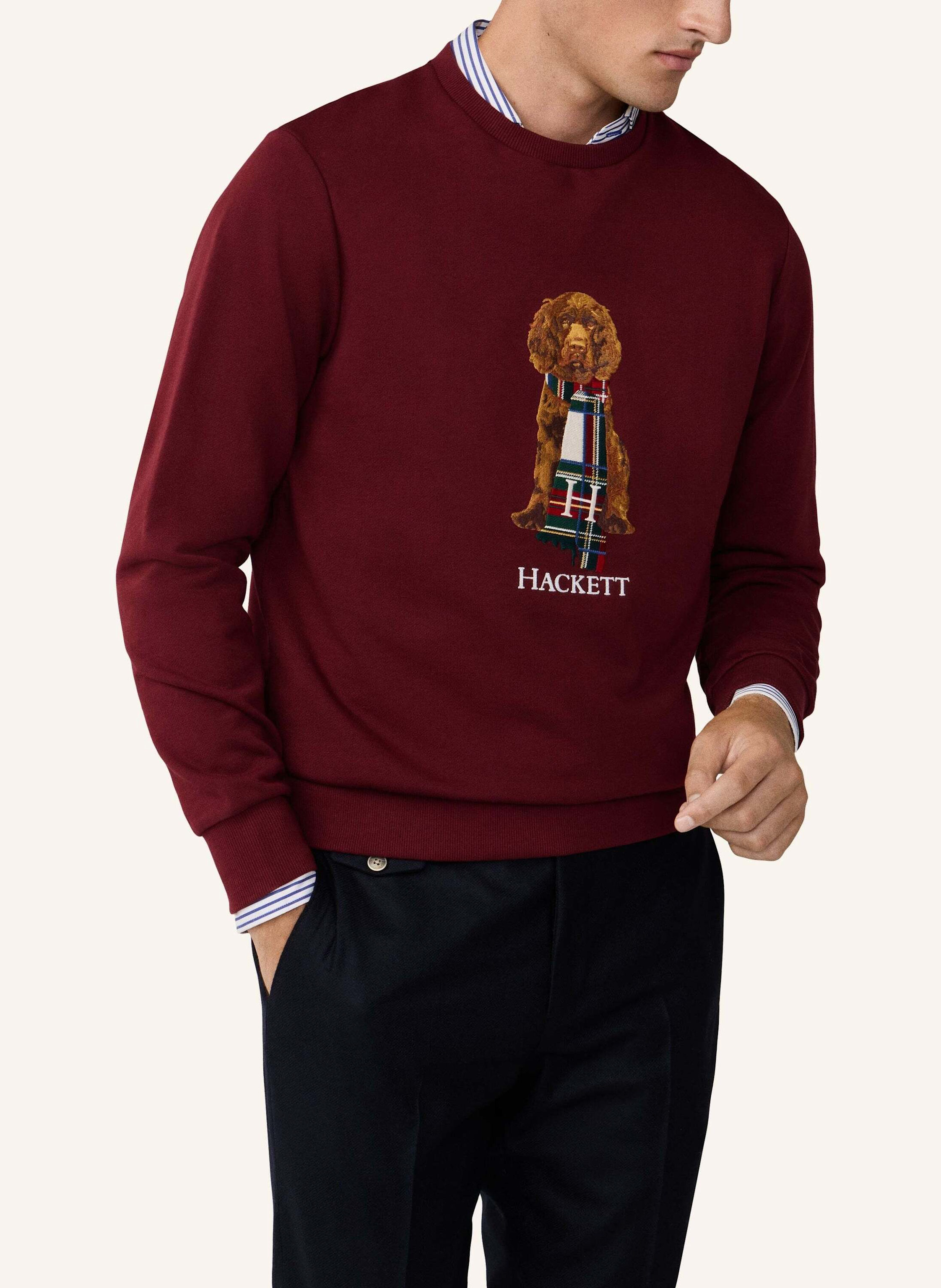 Thumbnail - Hackett London Sweatshirt Heritage Harry Crew rot