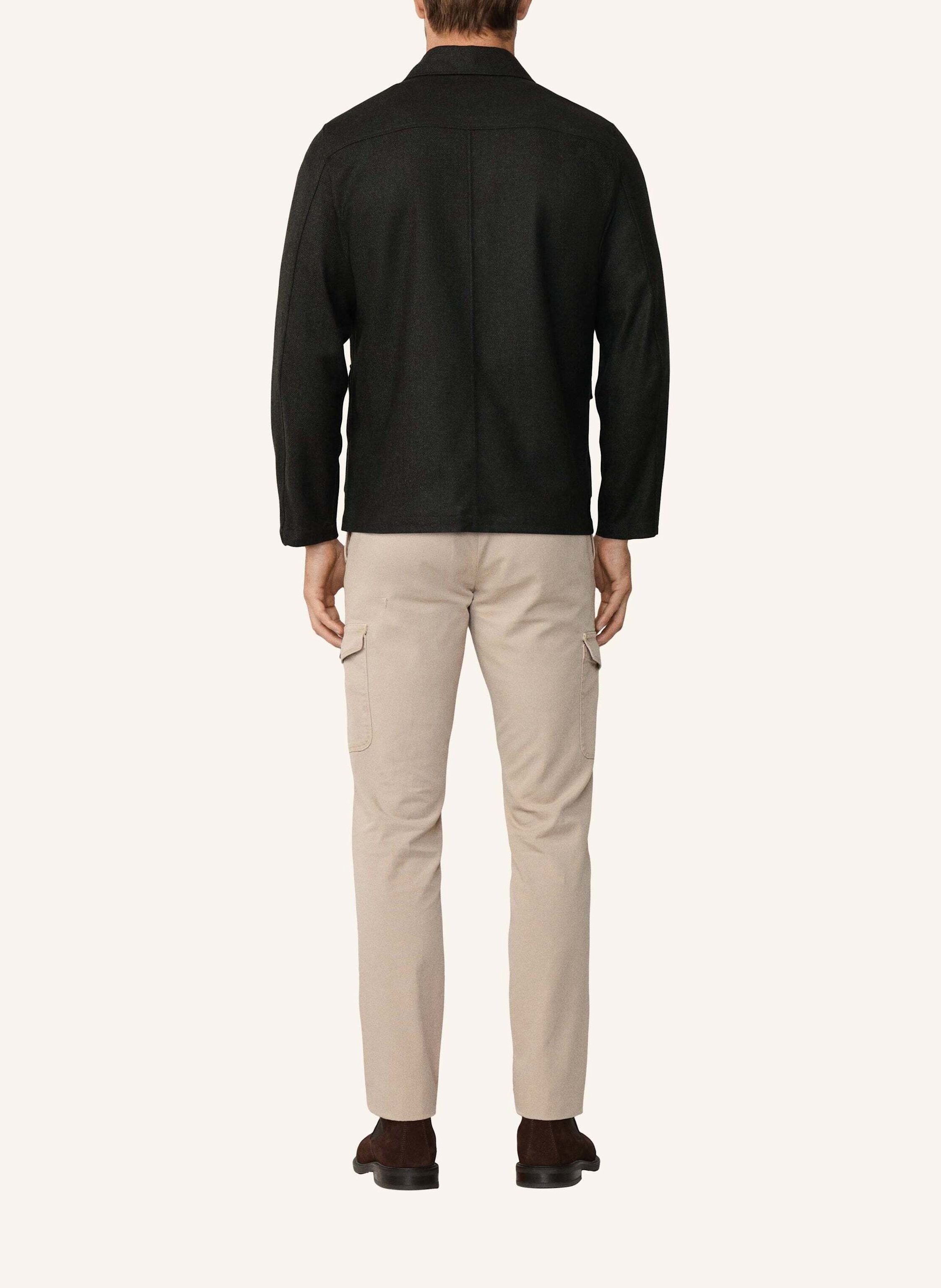 Thumbnail - Hackett London Fieldjacket Hbone Flan Overshirt gruen