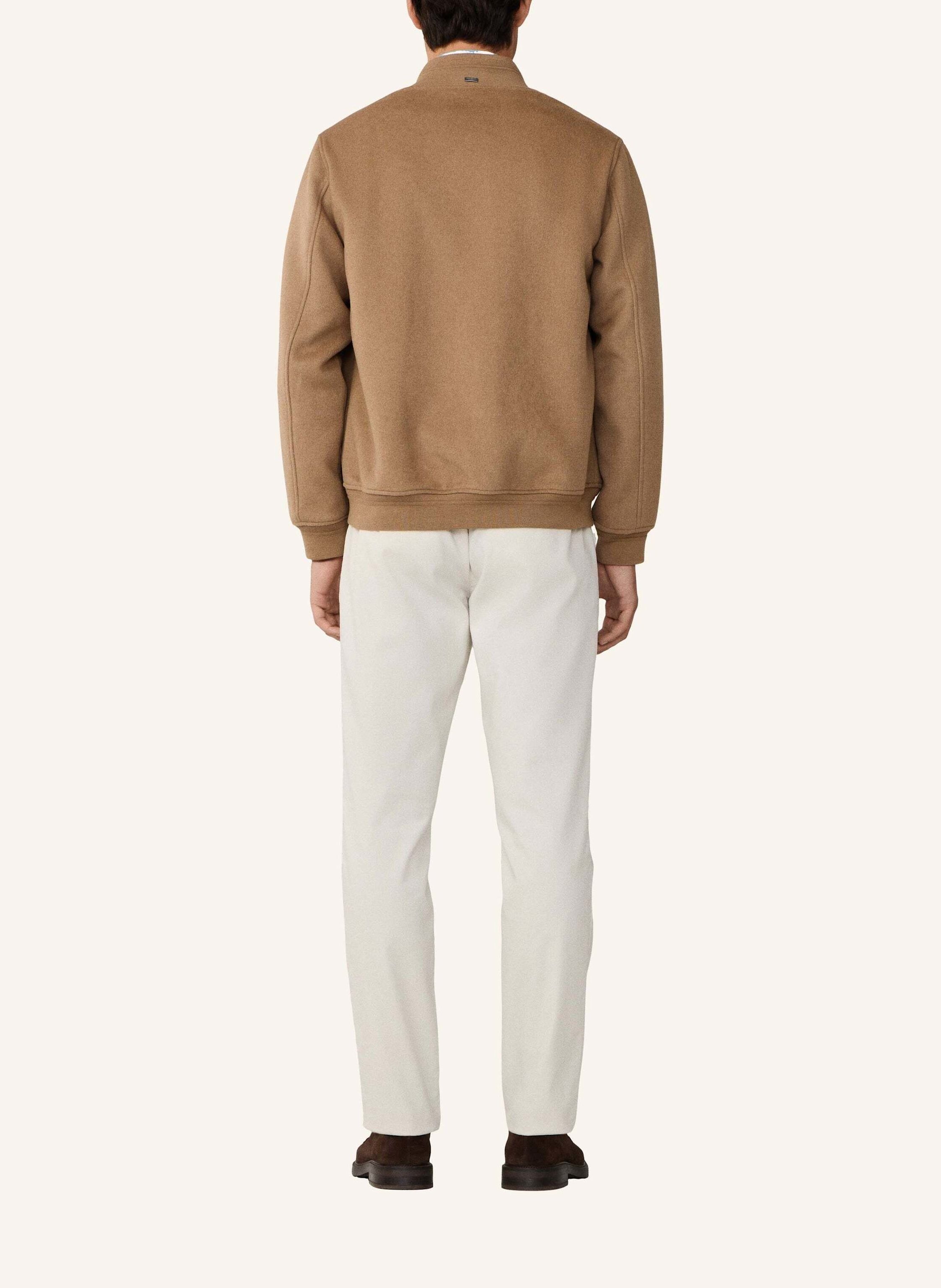 Thumbnail - Hackett London Regenjacke Wool Bomber braun