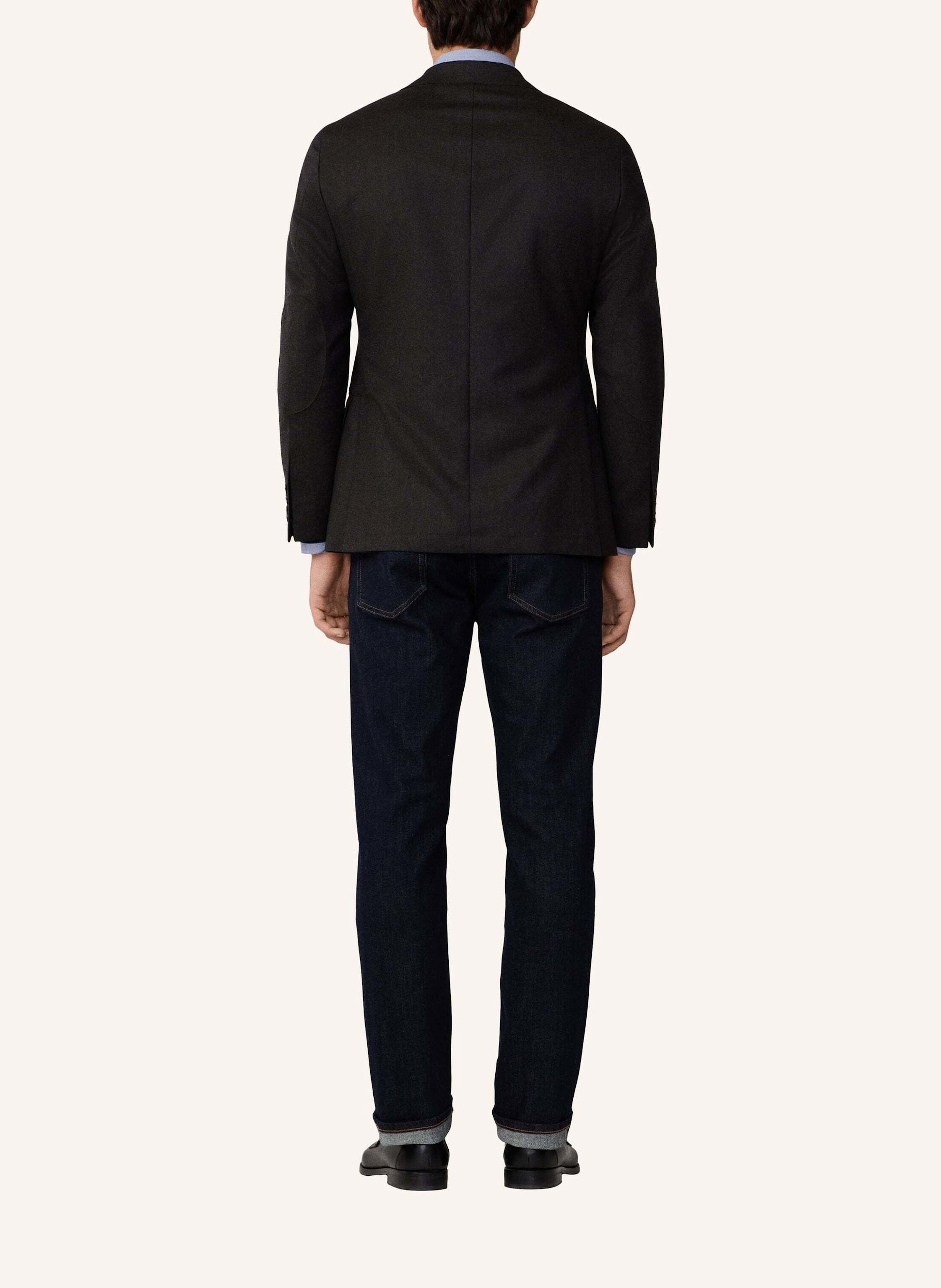 Thumbnail - Hackett London Sakko Performance Flannel braun