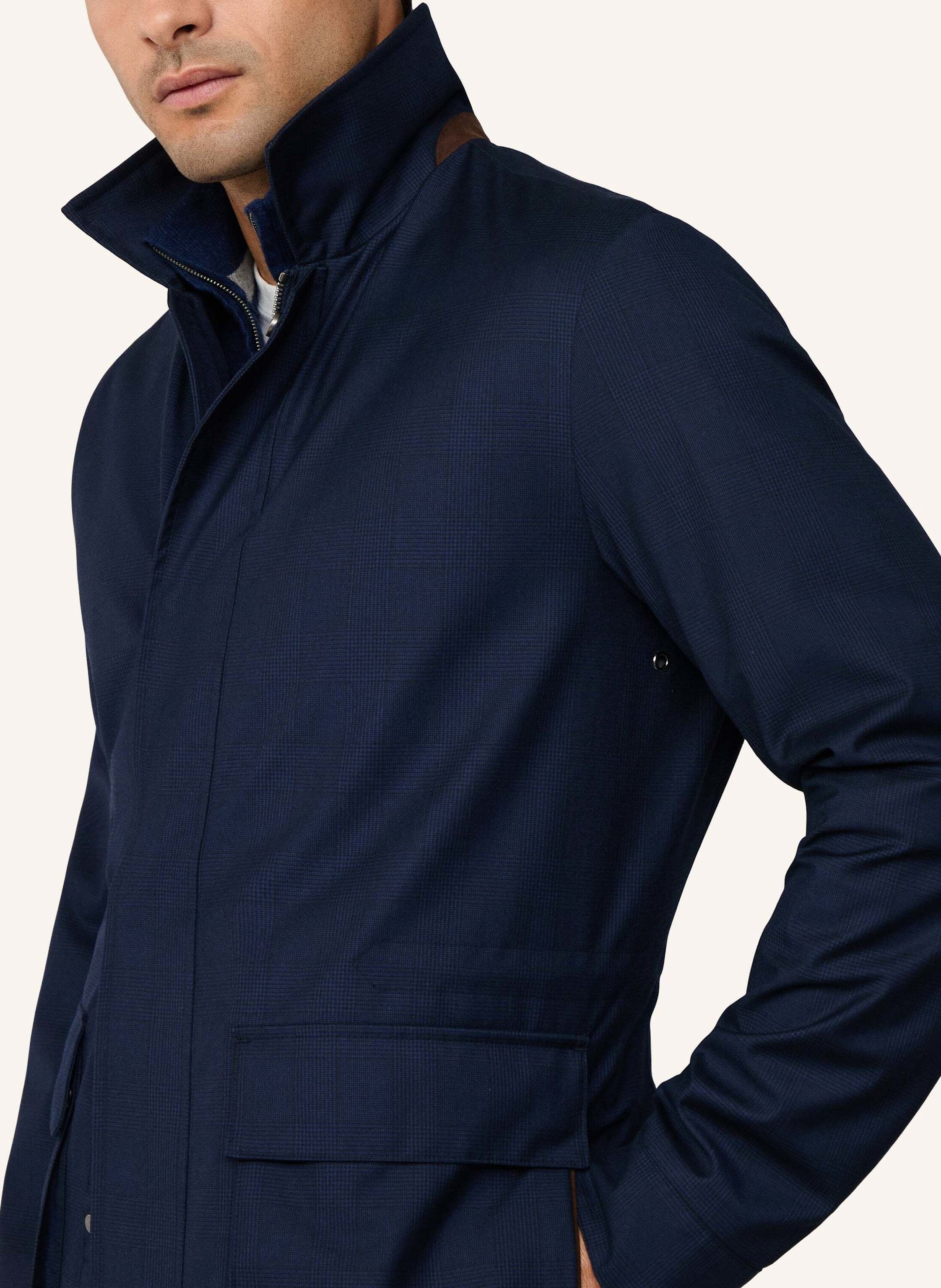 Thumbnail - Hackett London Fieldjacket Pow 2 Pkt Carcoat blau