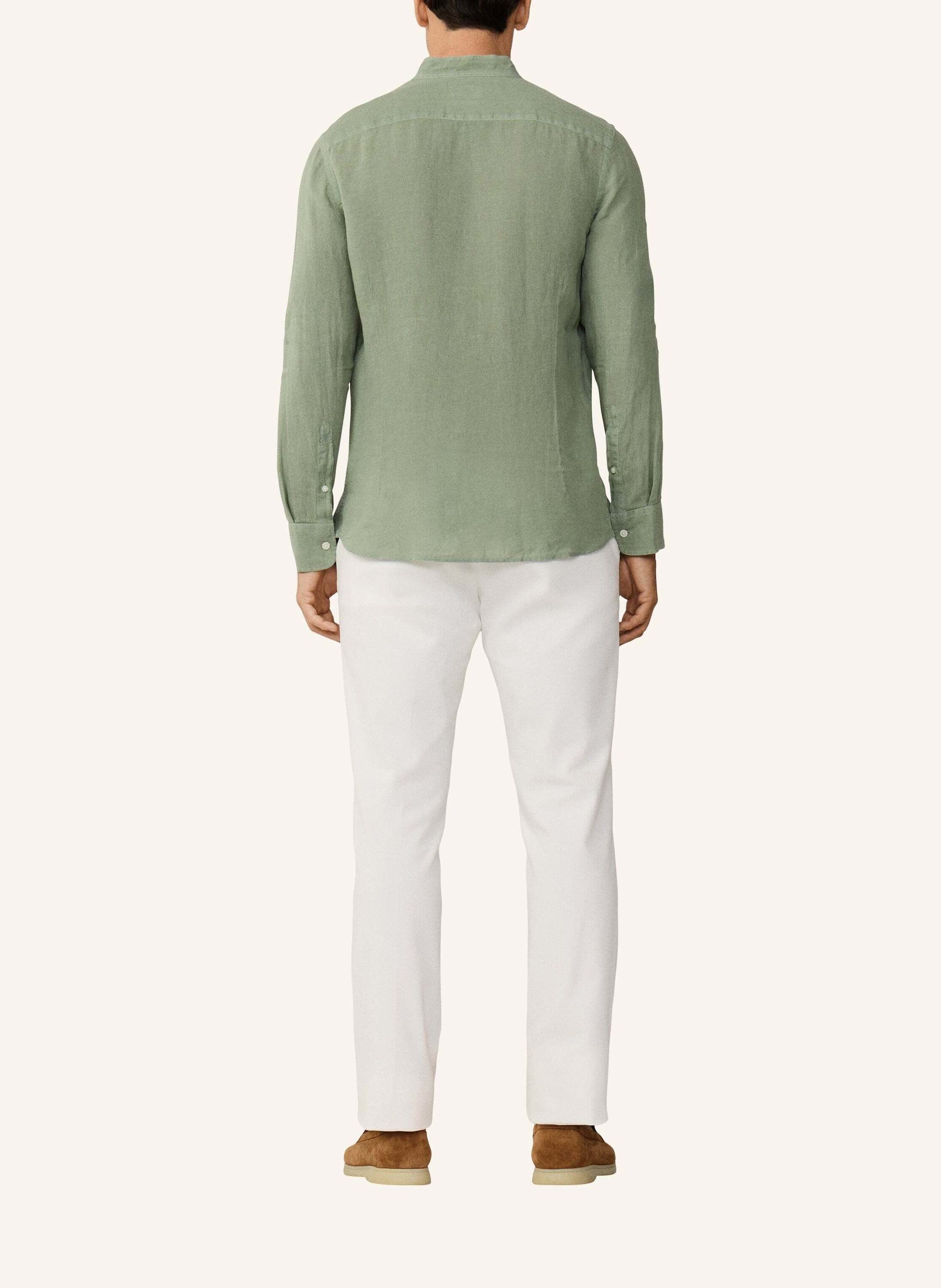 Thumbnail - Hackett London Freizeithemd Ess Gmd Linen Porter gruen