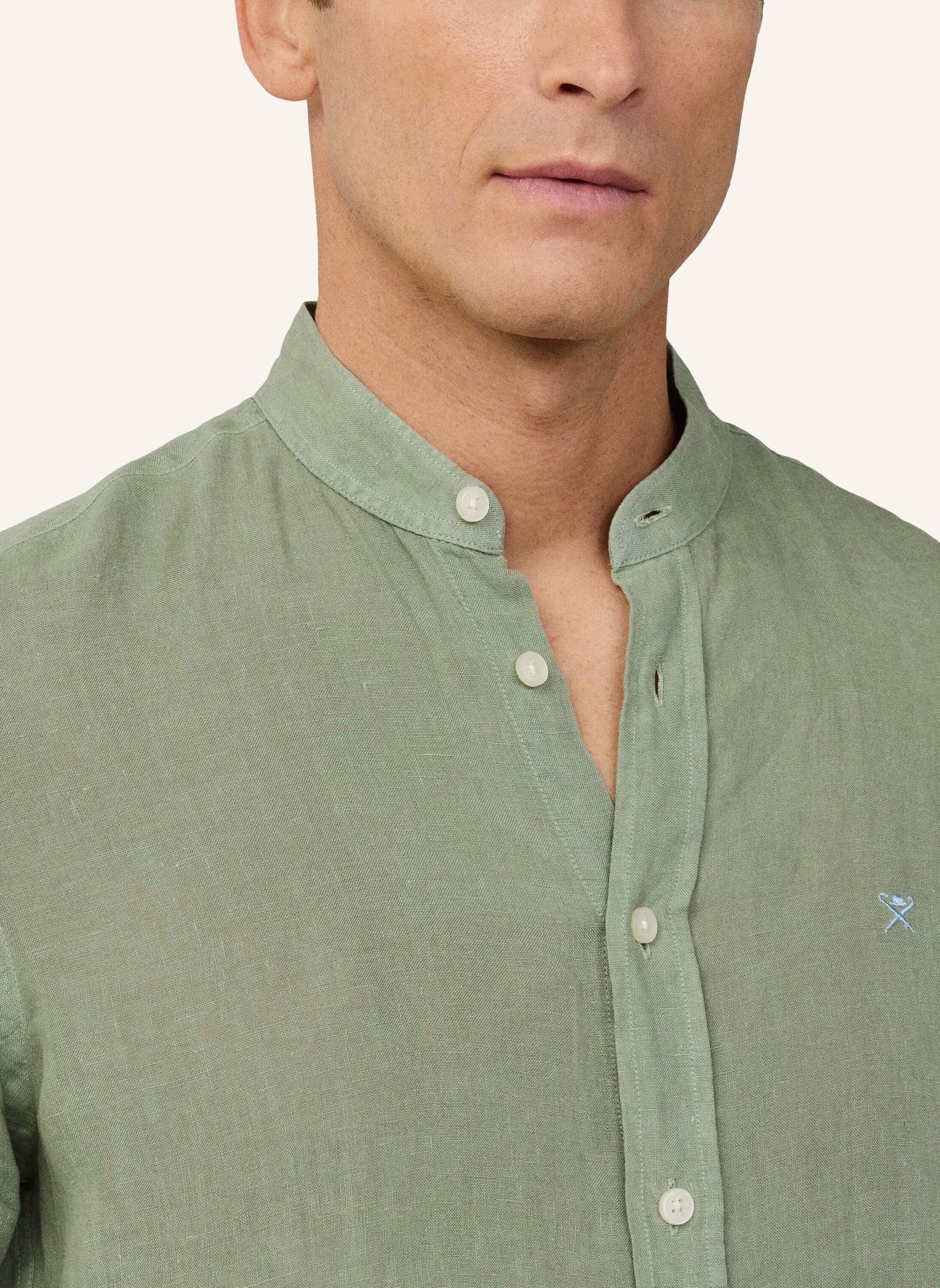 Thumbnail - Hackett London Freizeithemd Ess Gmd Linen Porter gruen