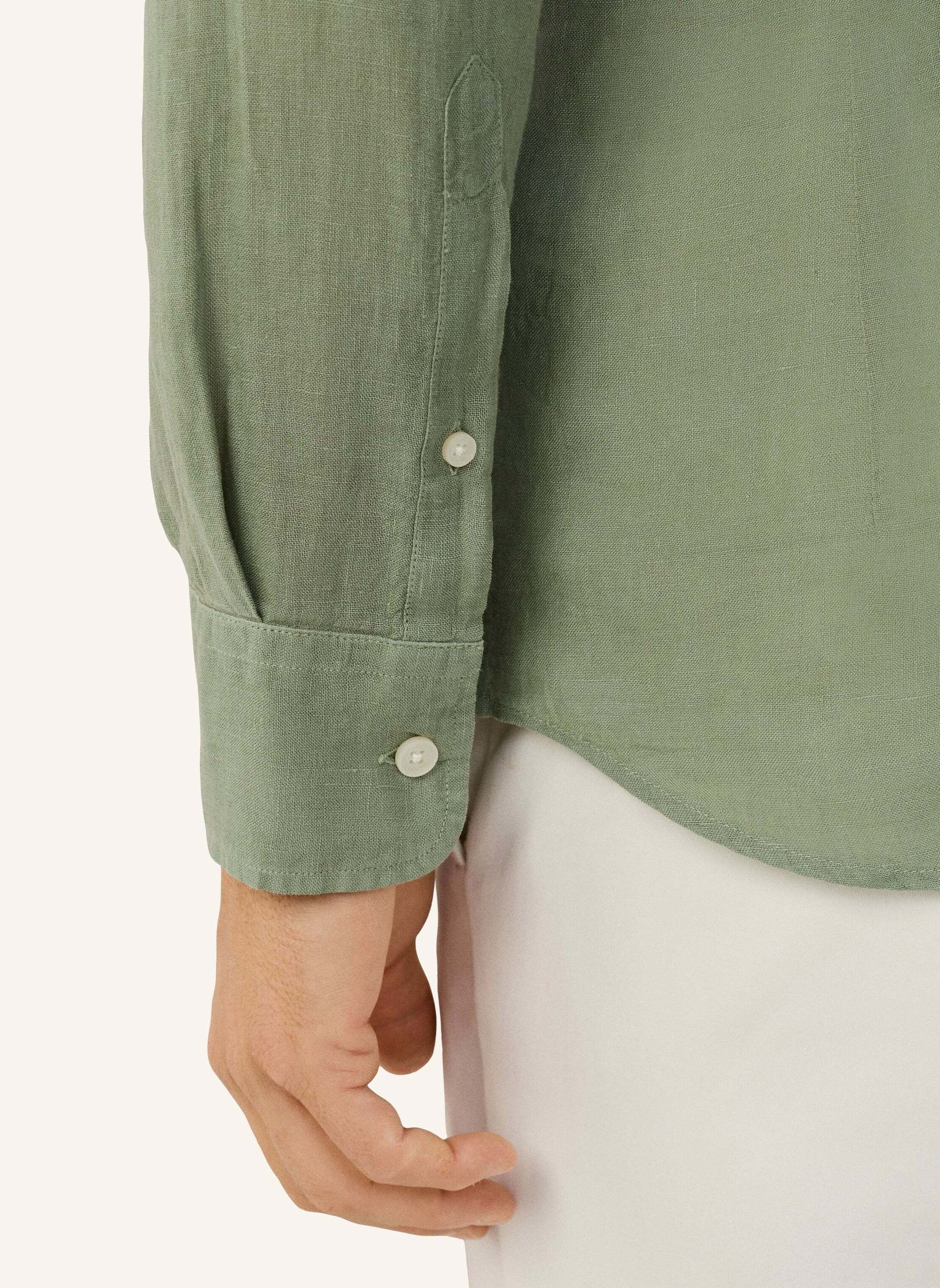 Thumbnail - Hackett London Freizeithemd Ess Gmd Linen Porter gruen