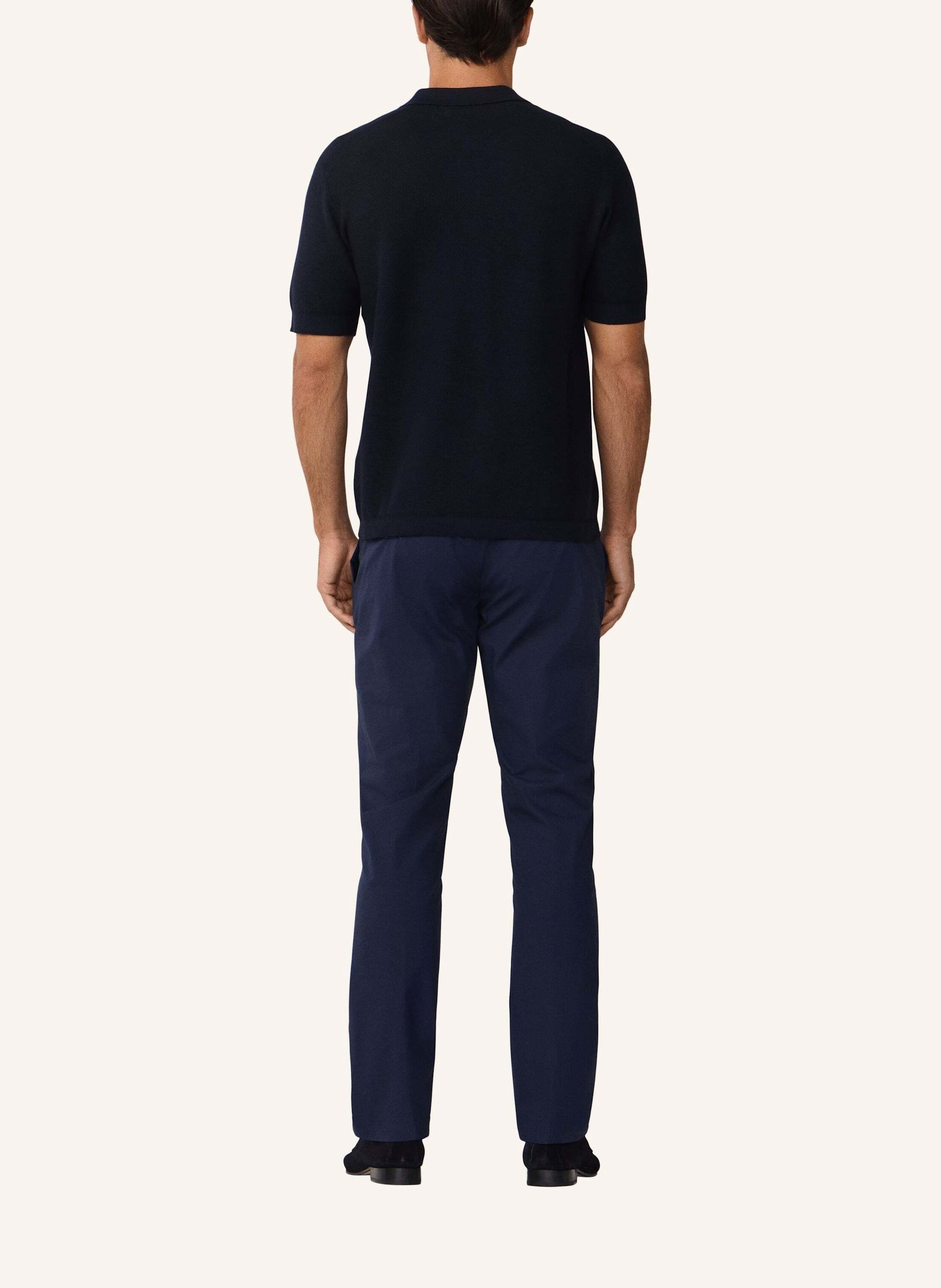 Thumbnail - Hackett London Poloshirt Honeycomb Ss Polo blau