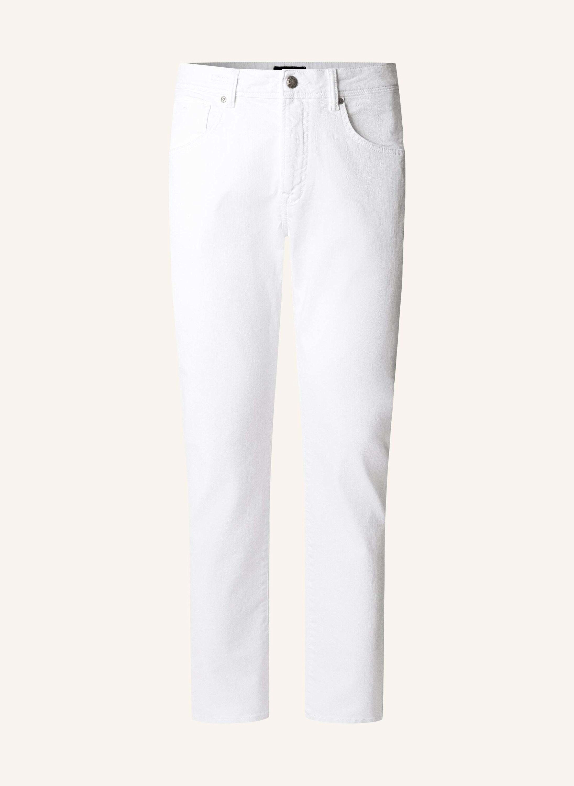 Hackett London Jeans Overall White Denim weiss