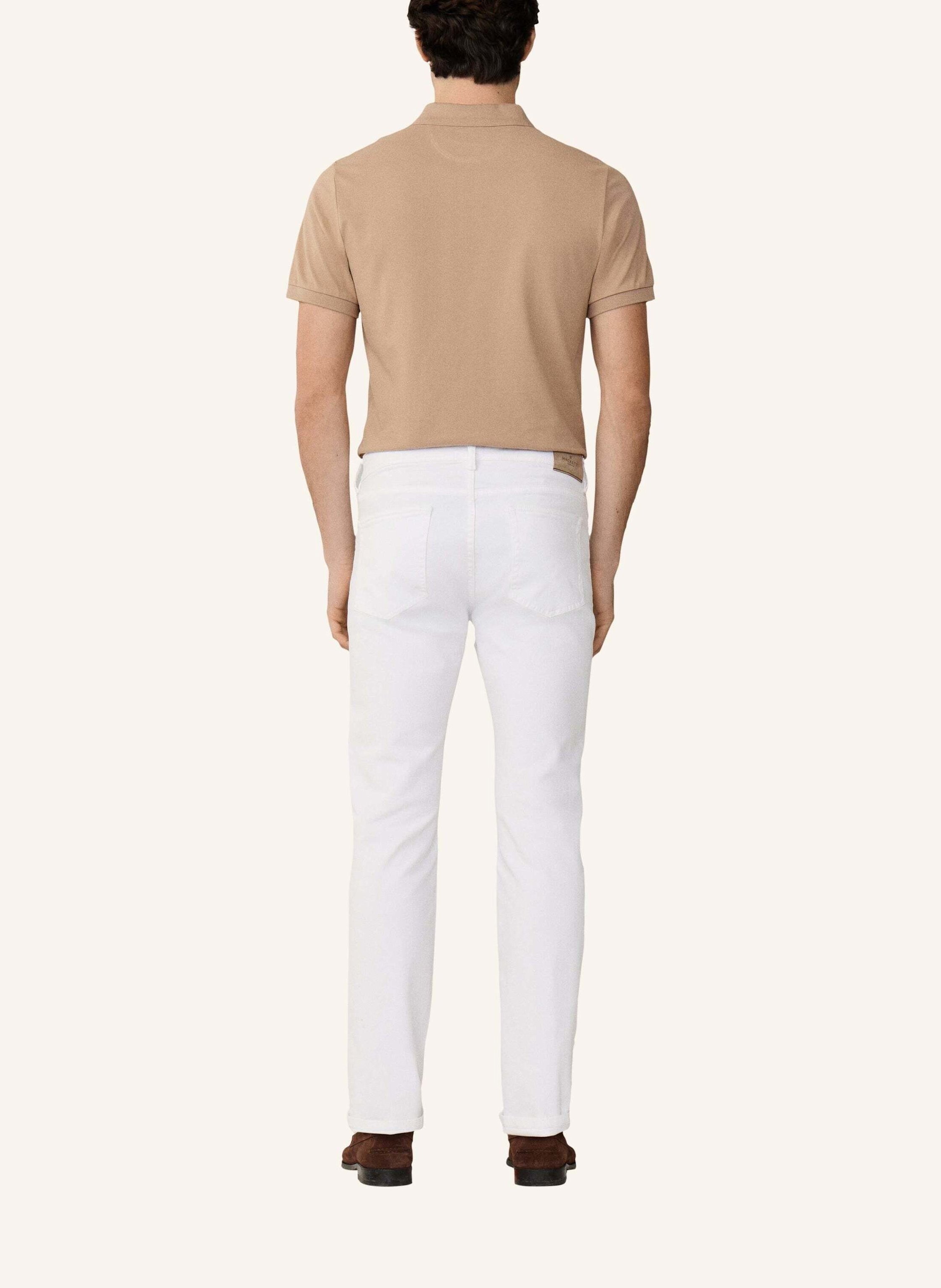Thumbnail - Hackett London Jeans Overall White Denim weiss
