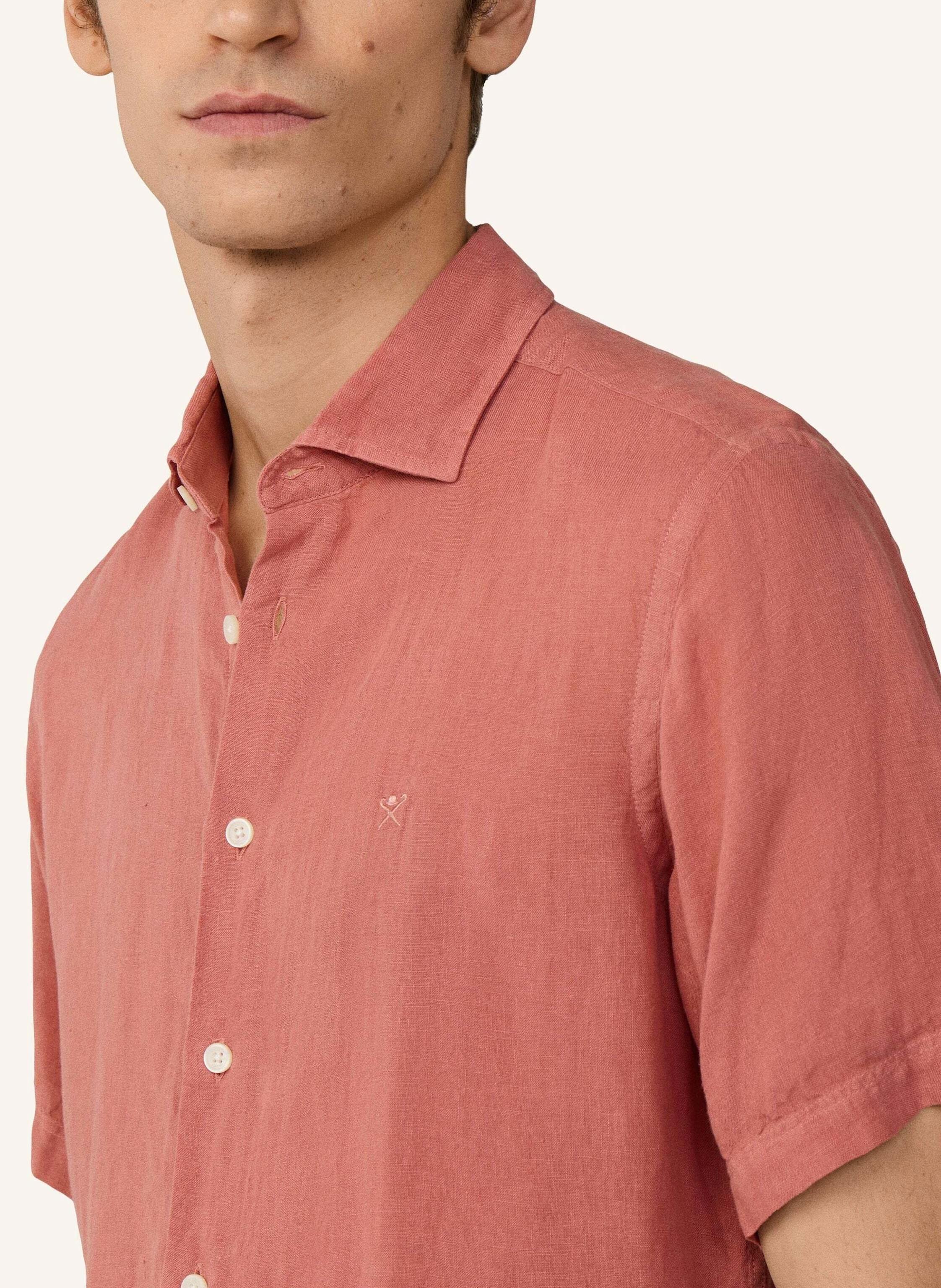 Thumbnail - Hackett London Freizeithemd Gmd Linen Ss rosa
