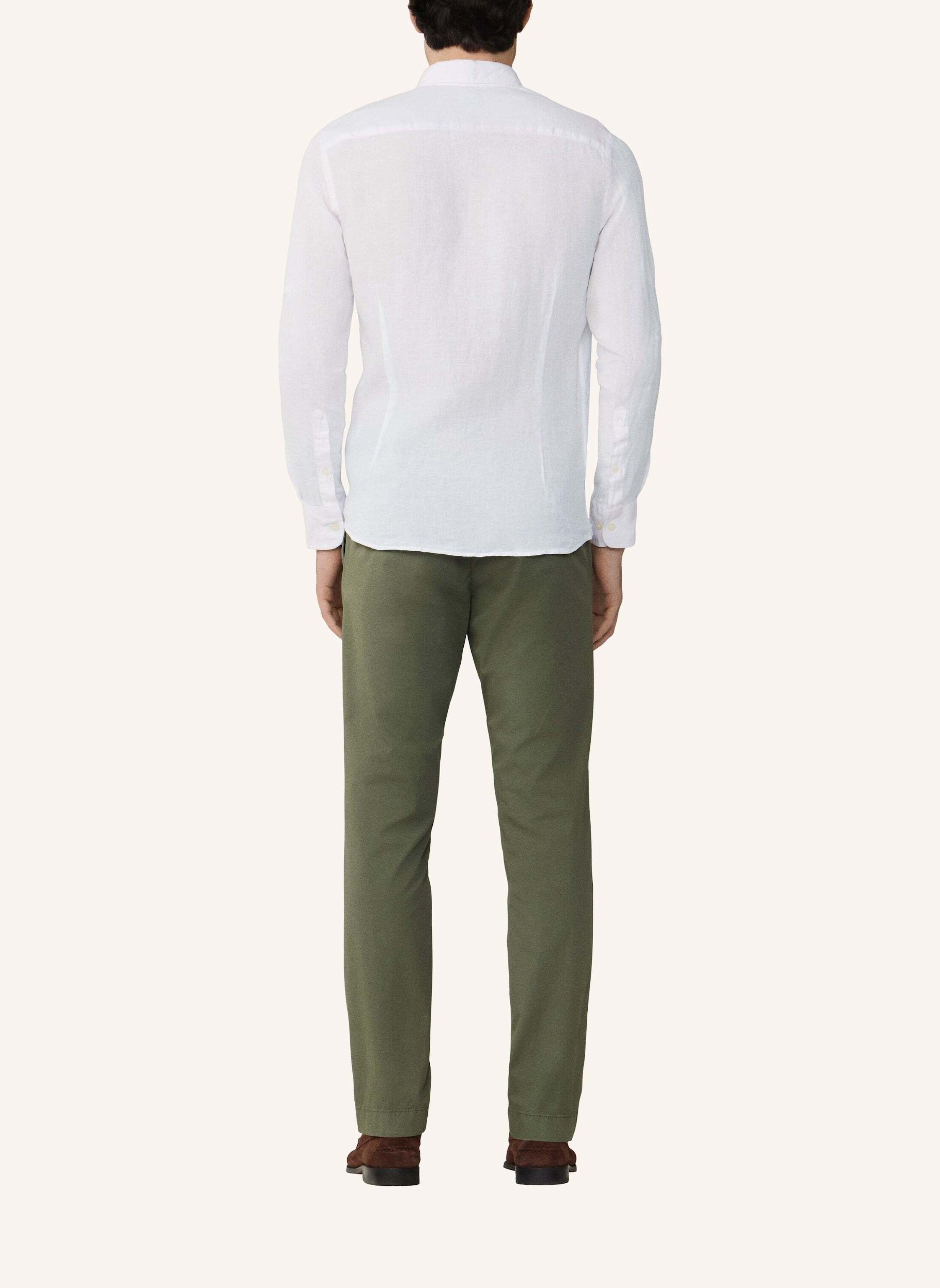 Thumbnail - Hackett London Freizeithemd Ess Gmd Linen Brpt weiss