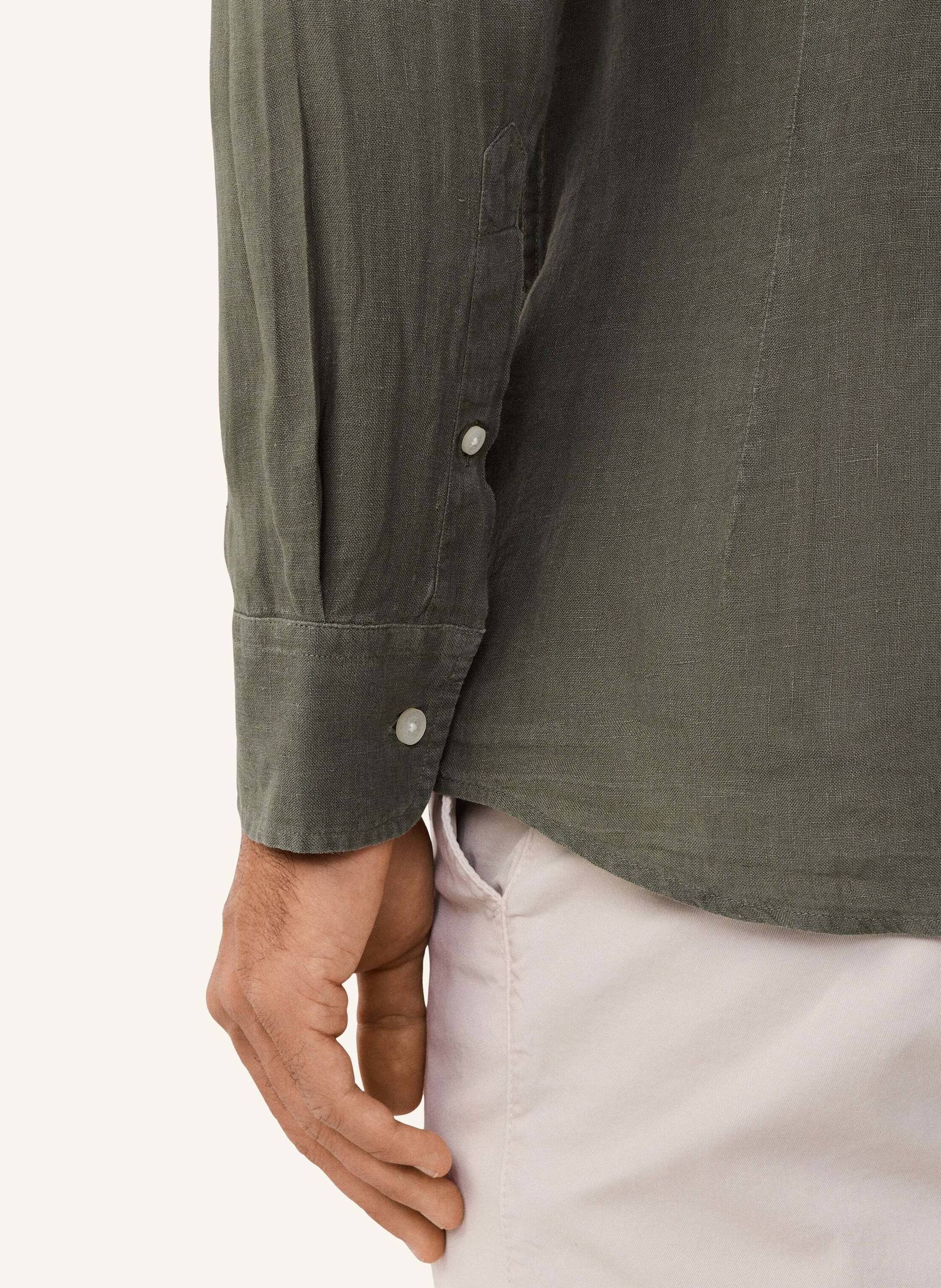 Thumbnail - Hackett London Freizeithemd Ess Gmd Linen Kent gruen