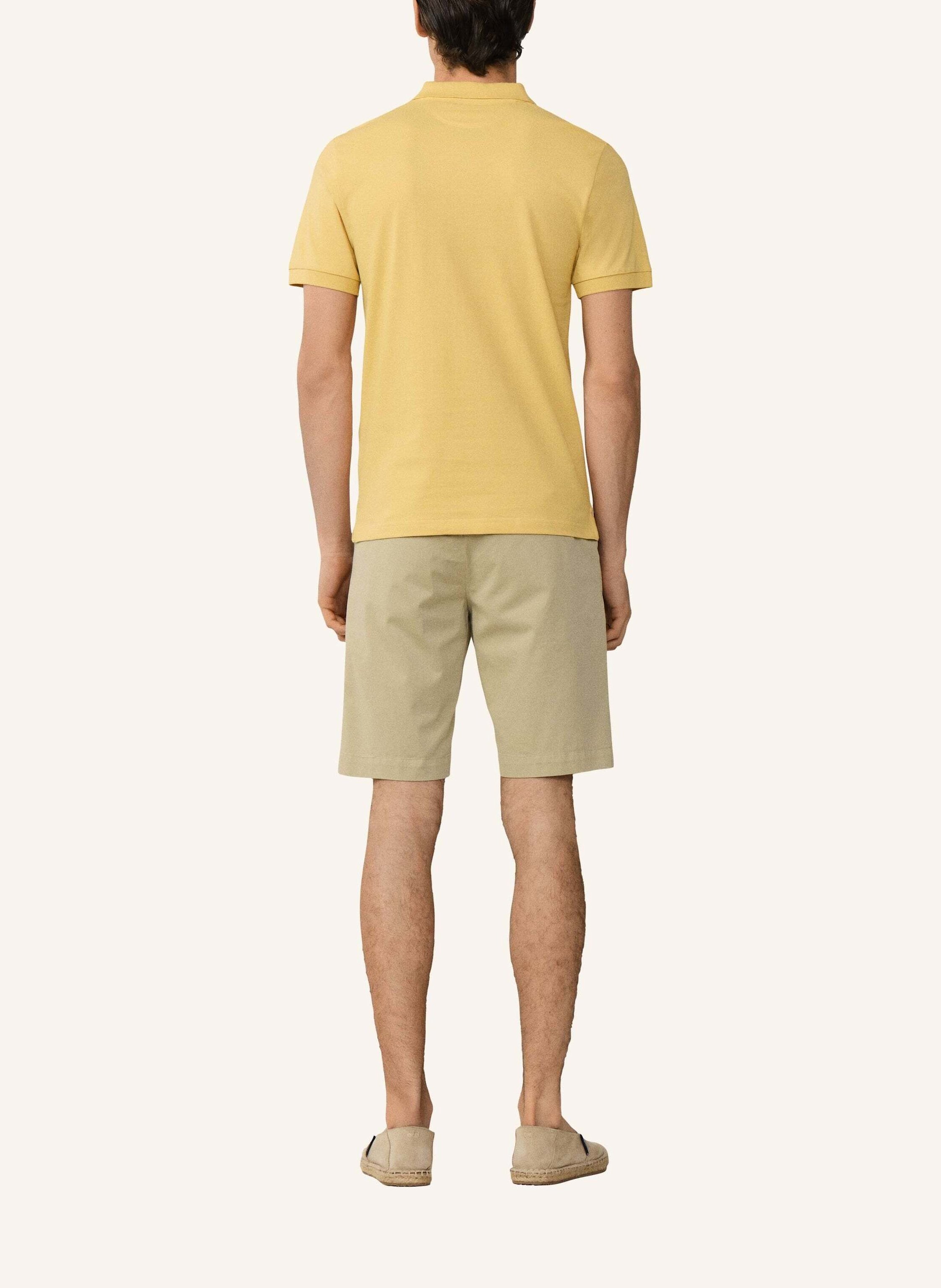 Thumbnail - Hackett London Poloshirt Slim Fit Logo gelb