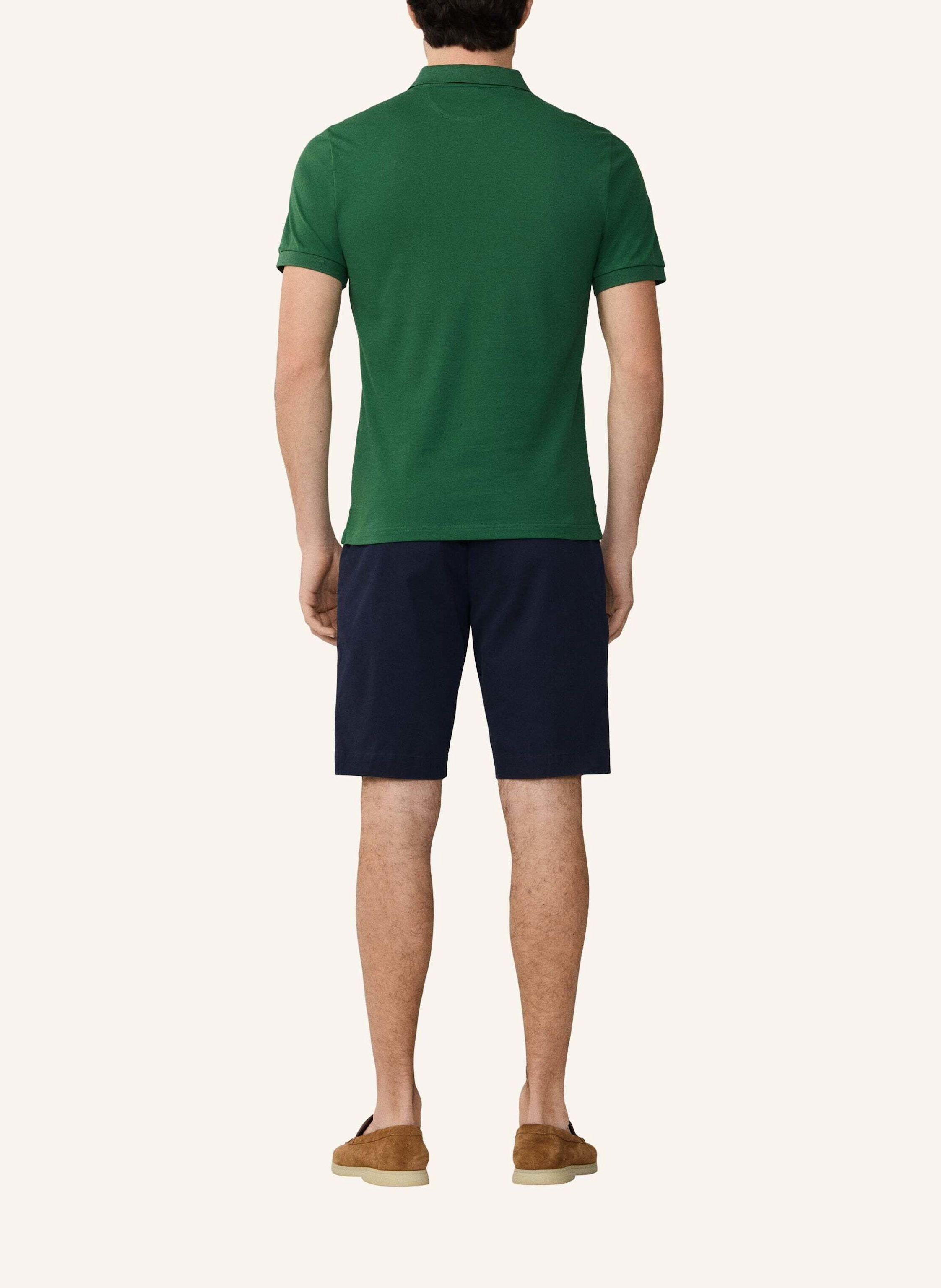 Thumbnail - Hackett London Poloshirt Slim Fit Logo gruen